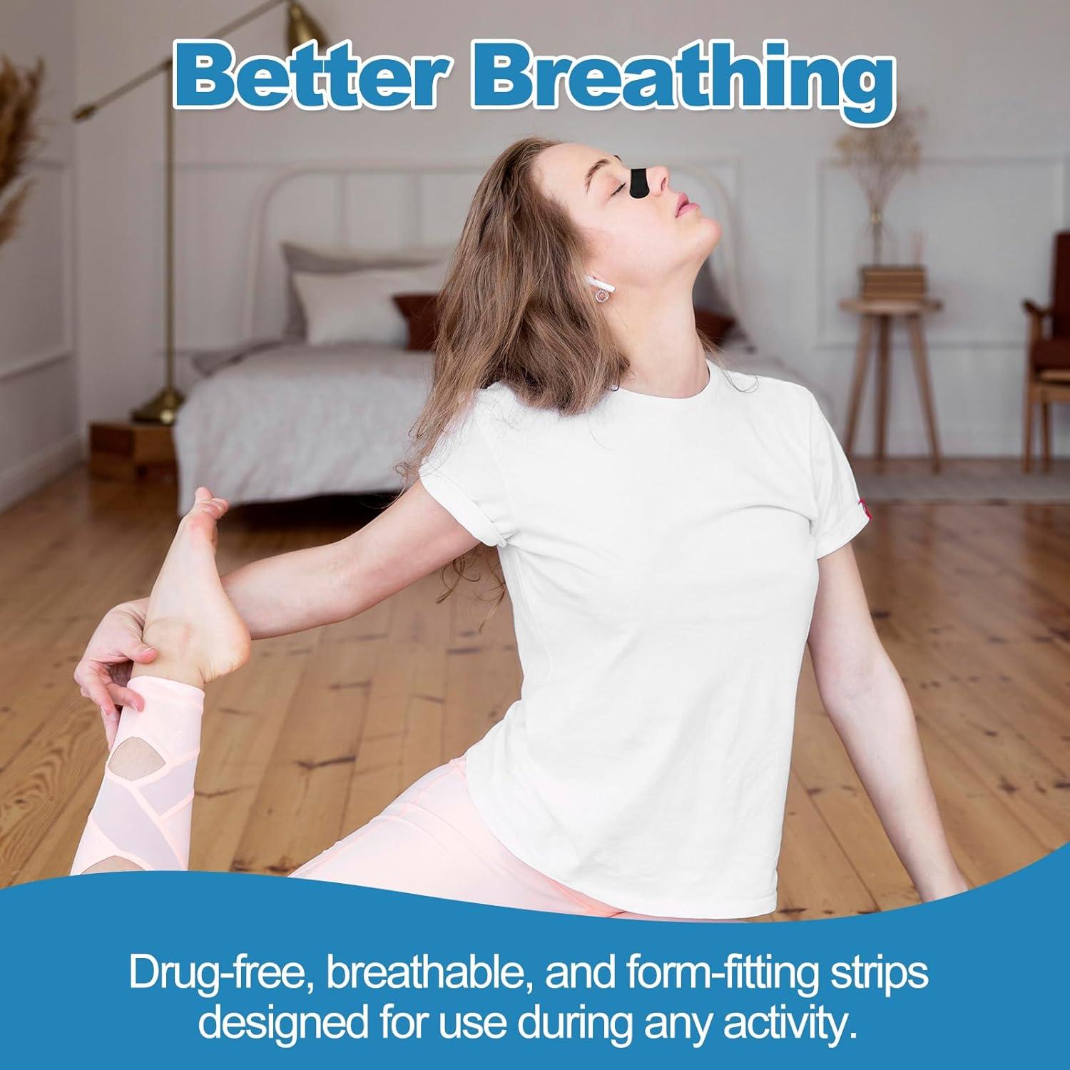 Tiras Nasales Snifflink para Ronquidos - 50 Unidades