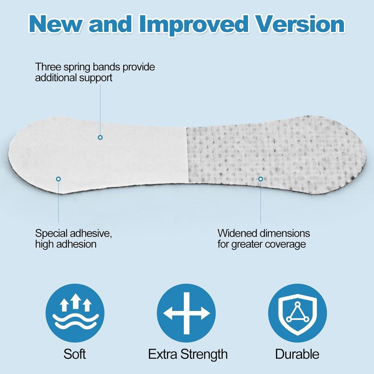 Tiras Nasales Snifflink para Ronquidos - 50 Unidades
