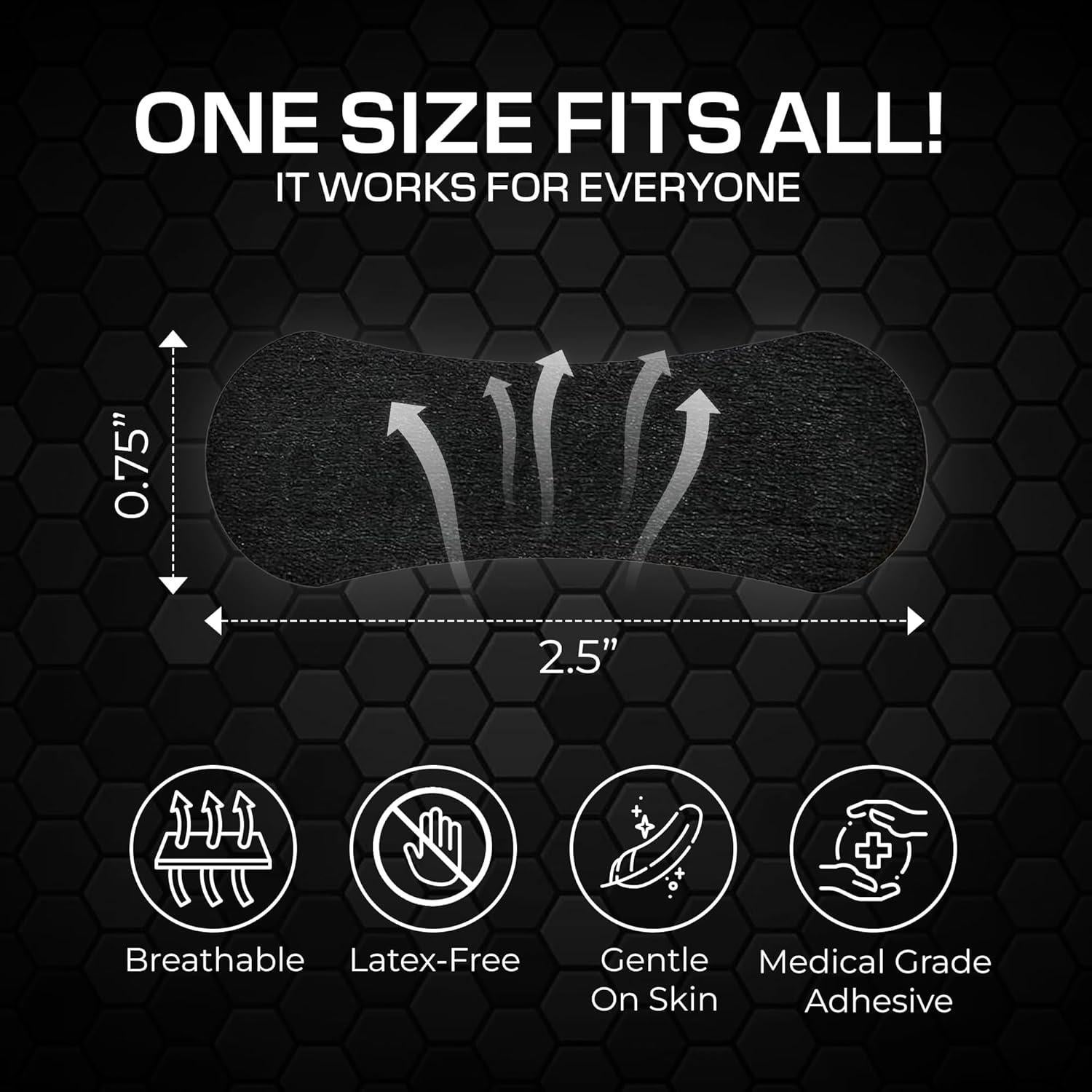 Tiras Nasales Antironquidos Premium United Source 30 Unidades