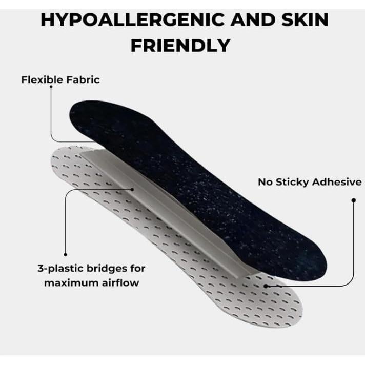 Tiras Nasales para Ronquidos 30 Unidades - Adhesivo Extra Fuerte