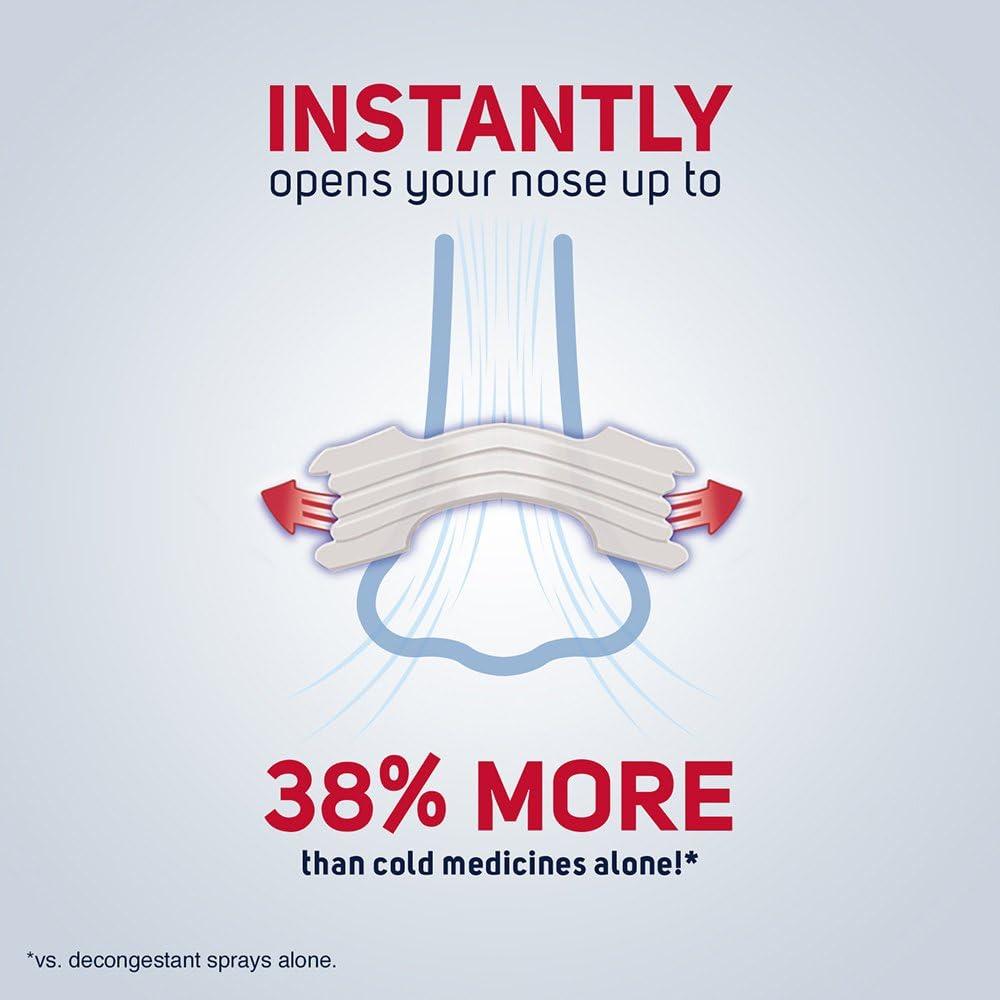 Tiras Nasales Breathe Right Original Tan Pequeñas/Medianas 30 Unidades