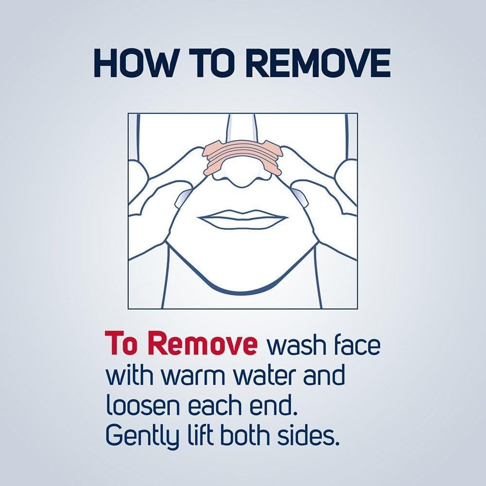 Tiras Nasales Breathe Right Original Tan Pequeñas/Medianas 30 Unidades