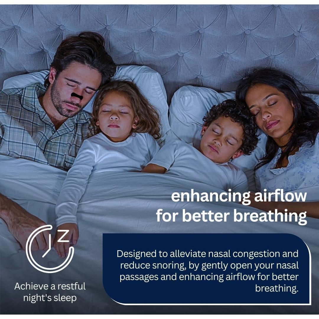 Tiras Nasales Skyis - 60 Piezas para Alivio de Congestión