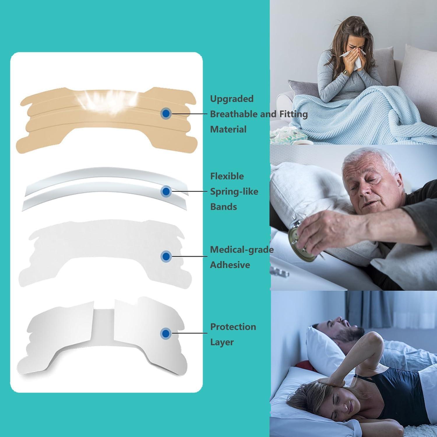 Tiras Nasales Antironquido XUAN WU YAN Grande 40 Unidades