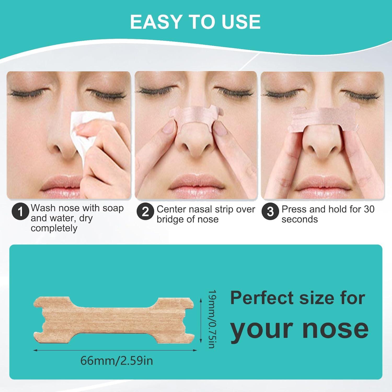 Tiras Nasales Antironquido XUAN WU YAN Grande 40 Unidades