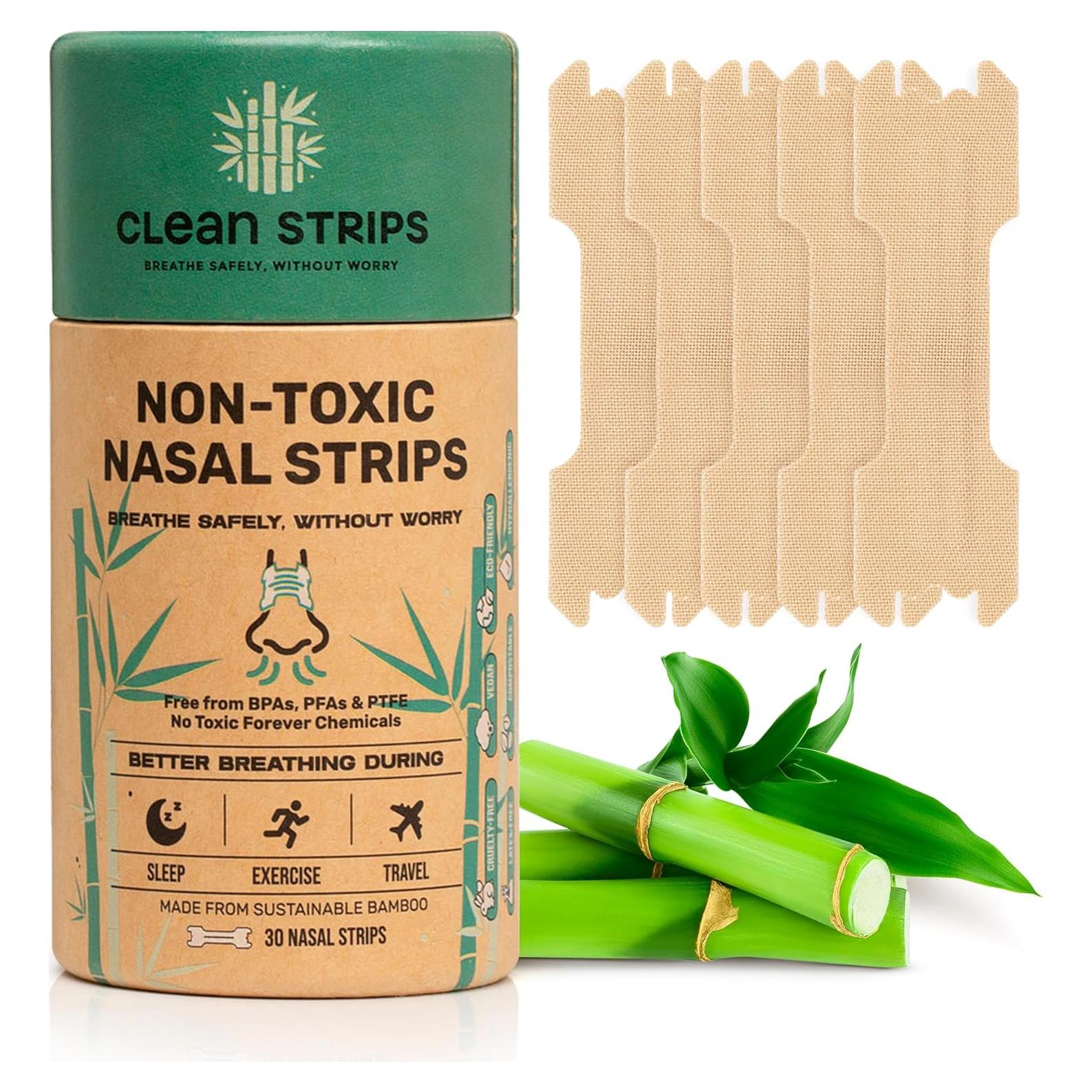 Tiras Nasales Hipoalergénicas Tiras Limpias - Sin PFAs - 20 Unidades