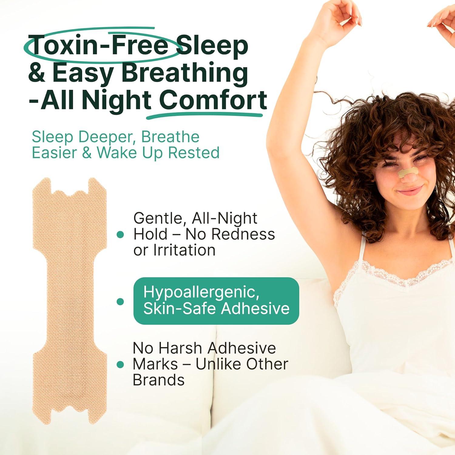 Tiras Nasales Hipoalergénicas Tiras Limpias - Sin PFAs - 20 Unidades