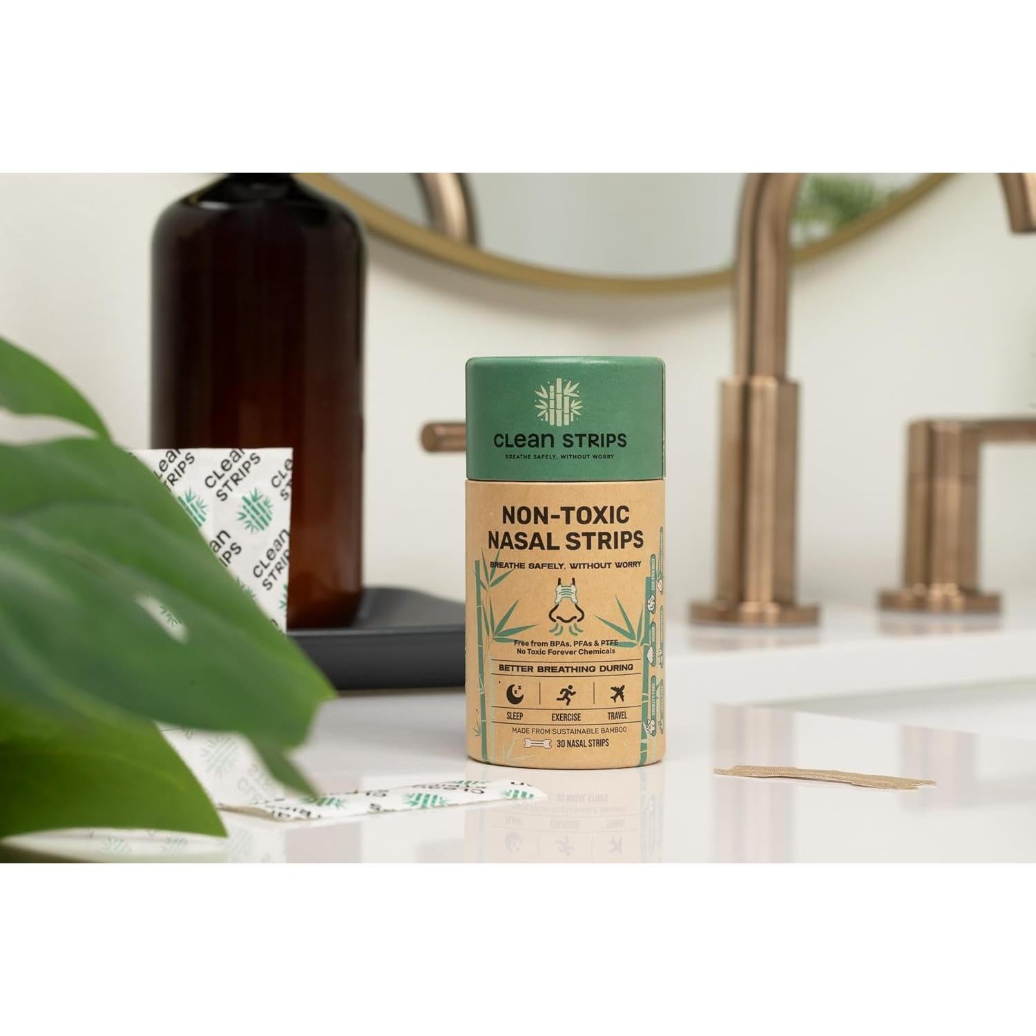 Tiras Nasales Hipoalergénicas Tiras Limpias - Sin PFAs - 20 Unidades