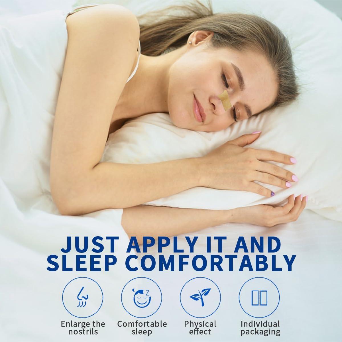 Tiras Nasales Antironquidos Hengulus - 60 Unidades, Alivio Instantáneo