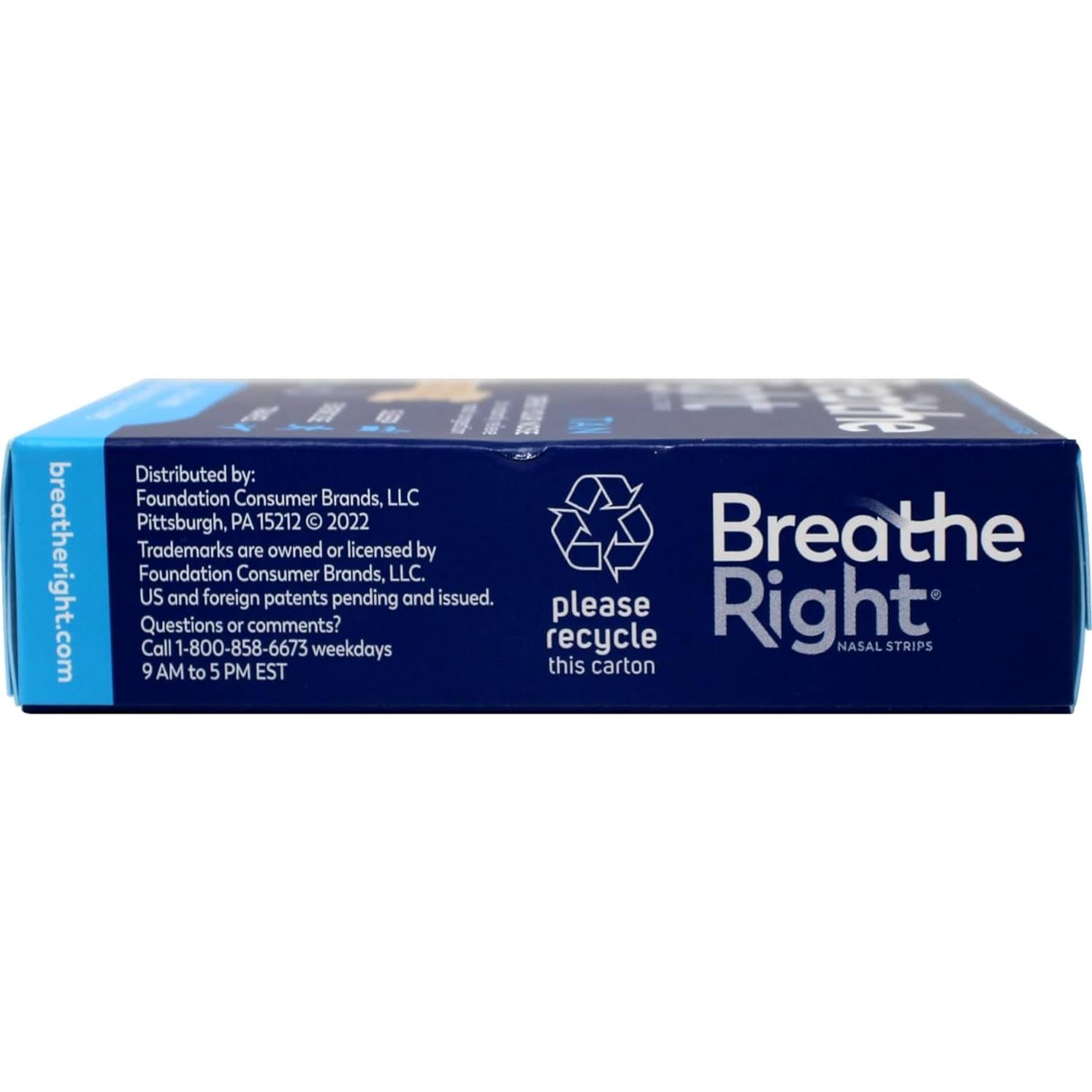 Tiras Nasales Breathe Right Original Beige Pequeñas 30 unidades