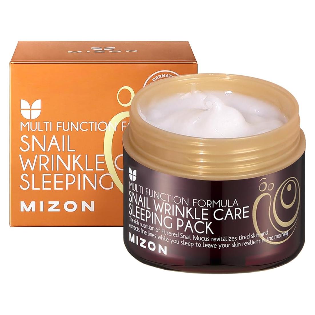 Mascarilla Nocturna MIZON de Mucina de Caracol 80 ml