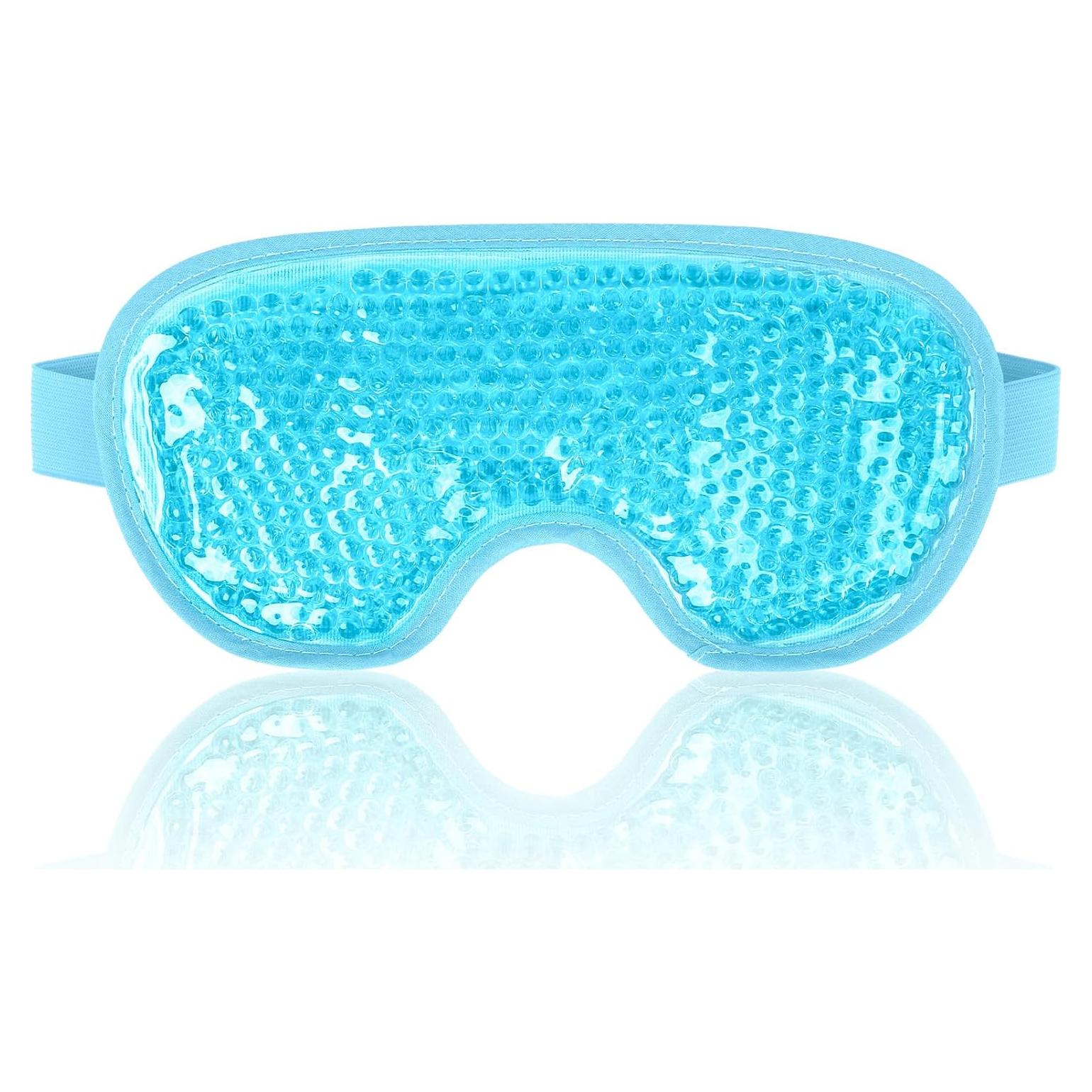 Máscara de Ojos Refrigerante NEWGO Azul - Alivio Ojos Hinchados