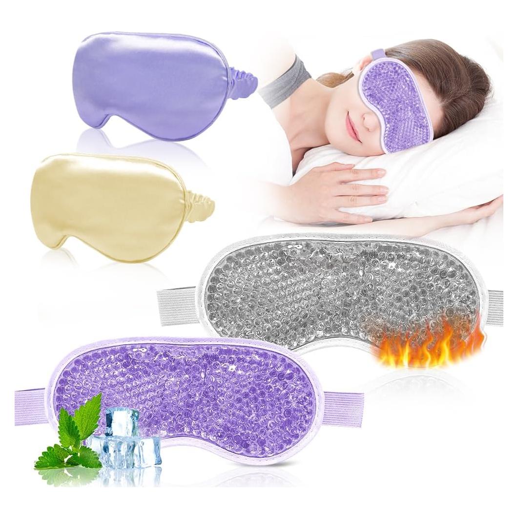 Máscara de Ojos Refrigerante Mis Cosas Novedosas 4 Piezas