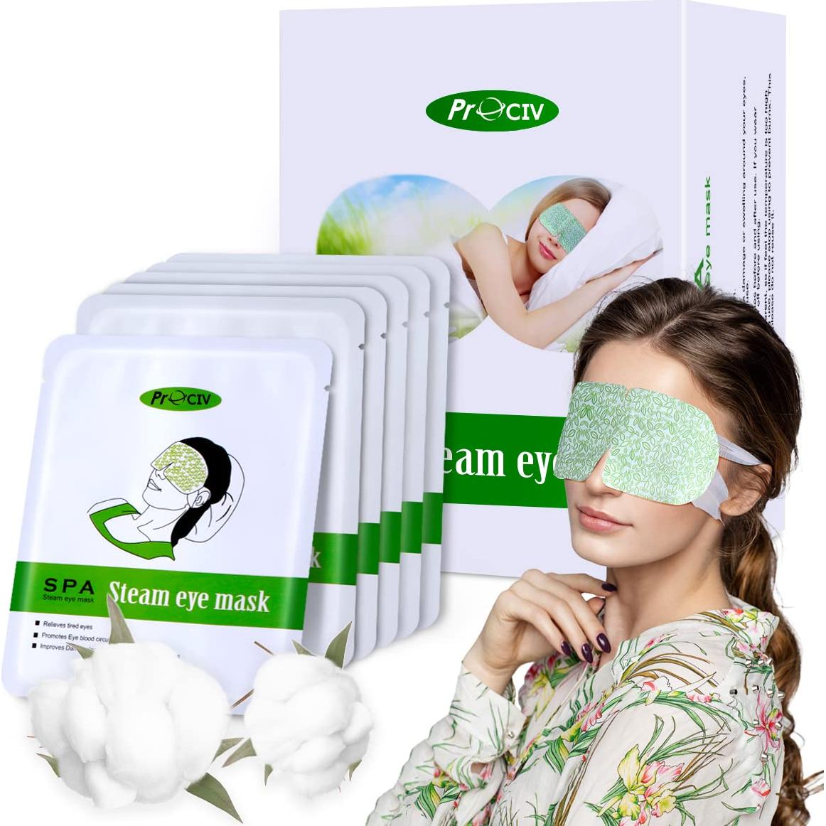 16 Máscaras de Ojos Calentadas ProCIV para Alivio Ocular