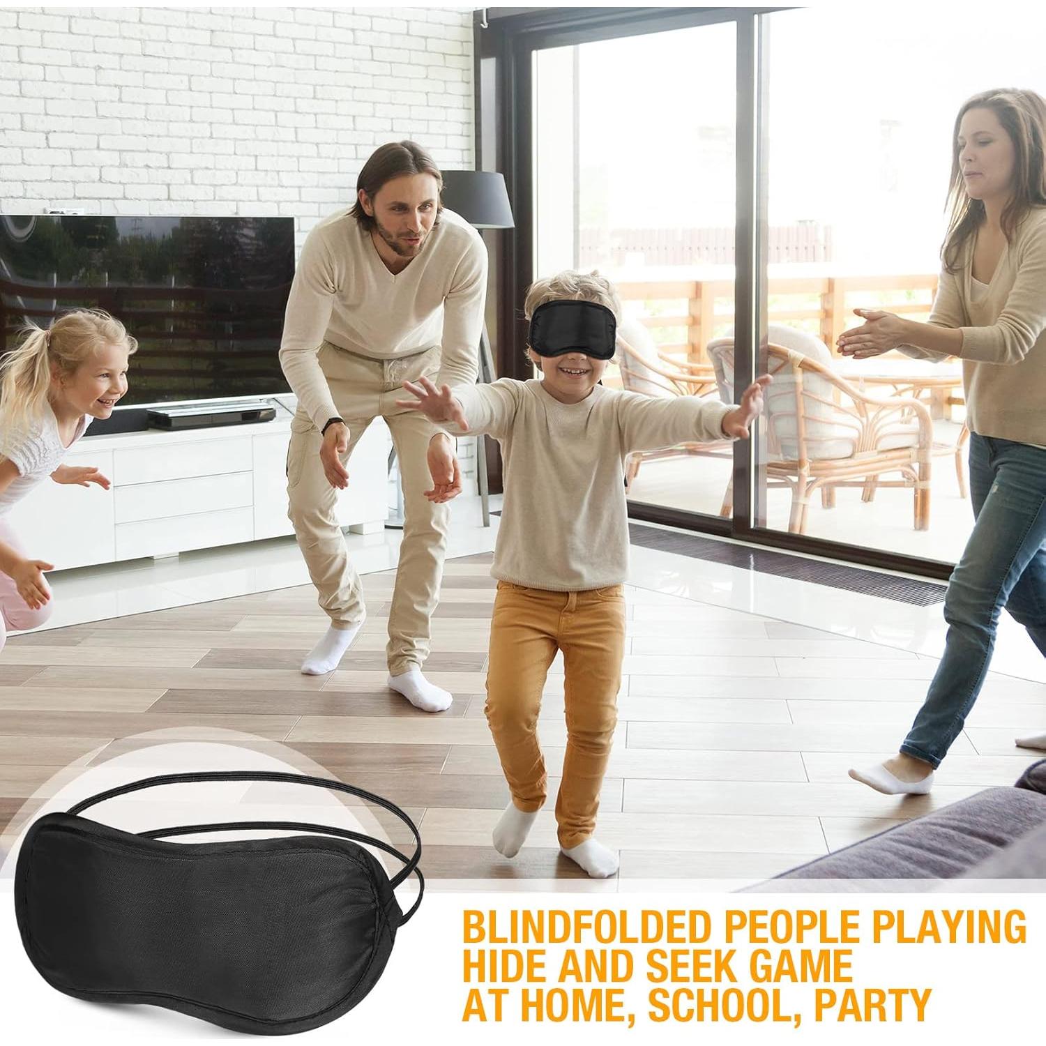 Máscara de Ojos para Dormir Tarpop 200 Pcs Ajustable Negro