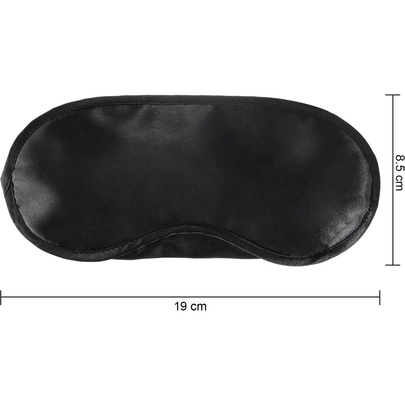 Mudder Máscara de Ojos para Dormir con Almohadilla Nasal - Paquete de 10