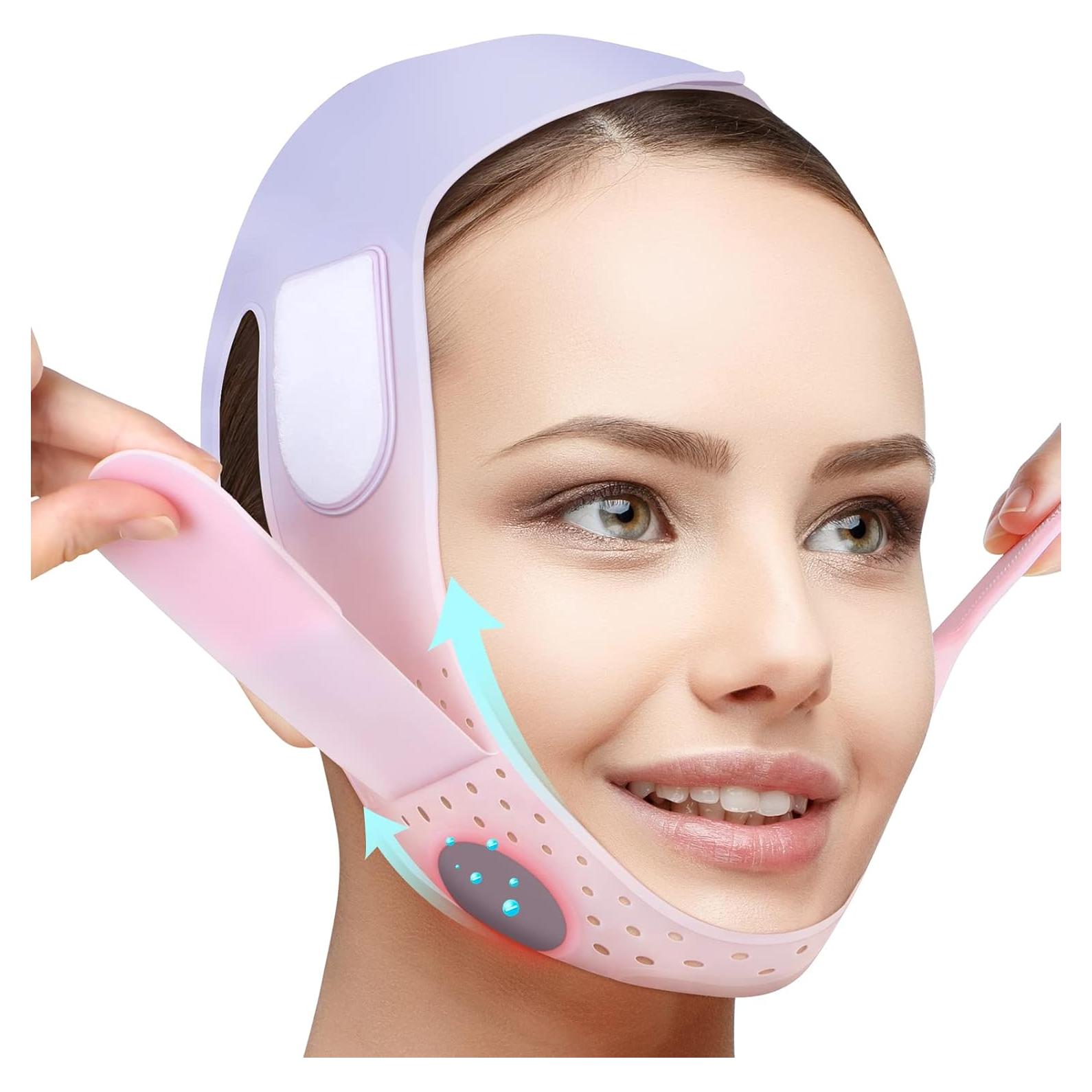 Máscara V-Line ONLUKY para Reducción de Papada y Levantamiento Facial