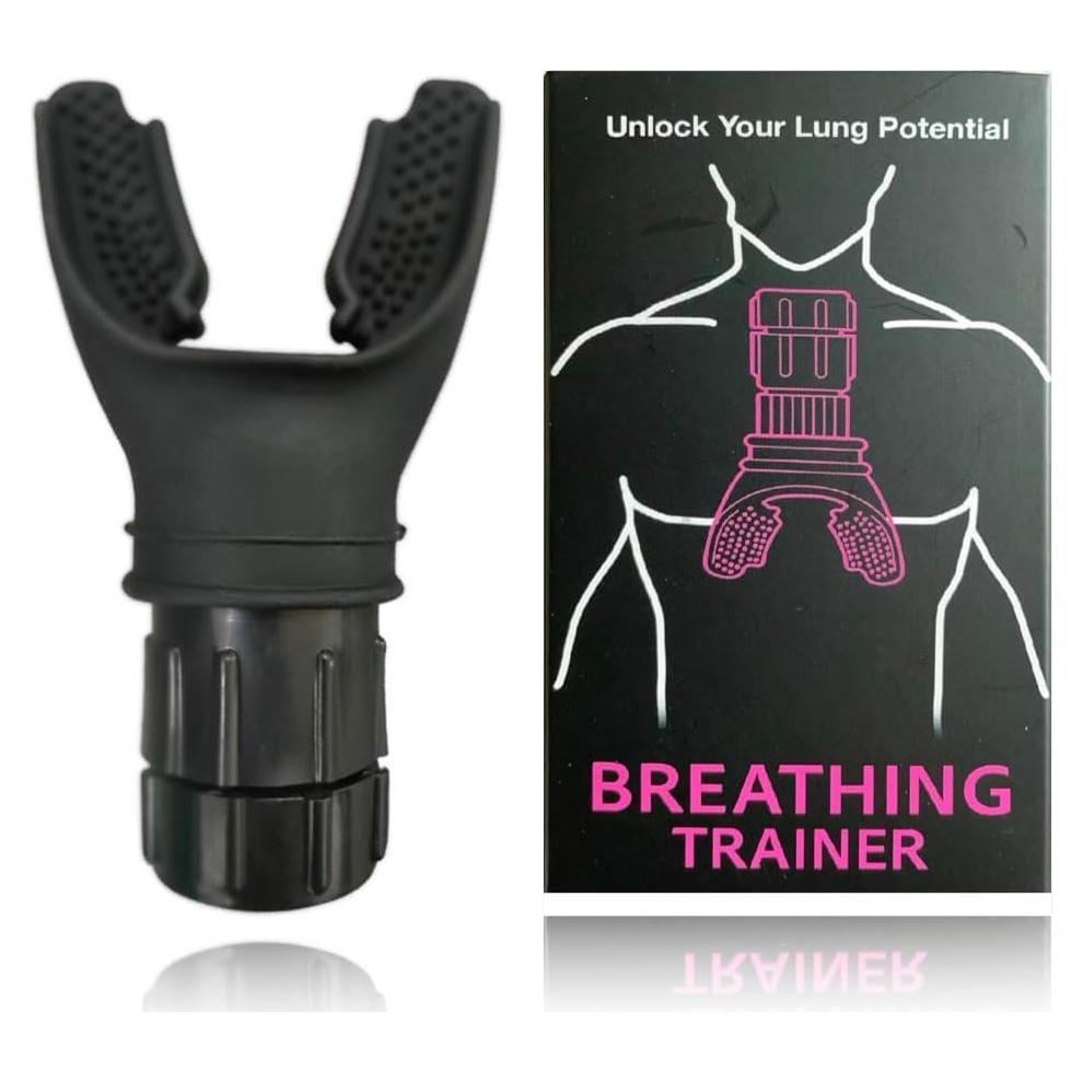 Entrenador de Respiración HanJing HJBT2401 Ajustable - Negro