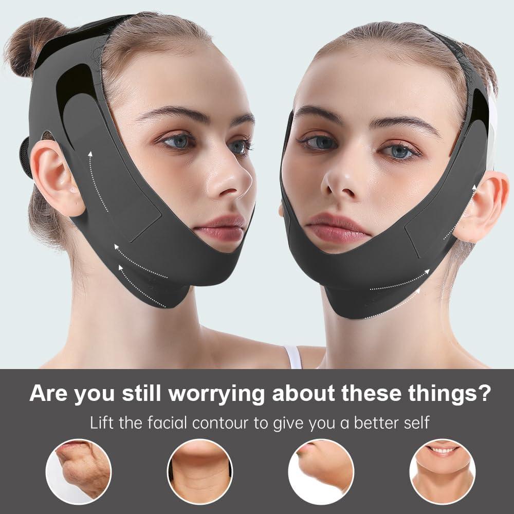 Correa de Barbilla Multifuncional para Dormir - Reductor de Ronquidos