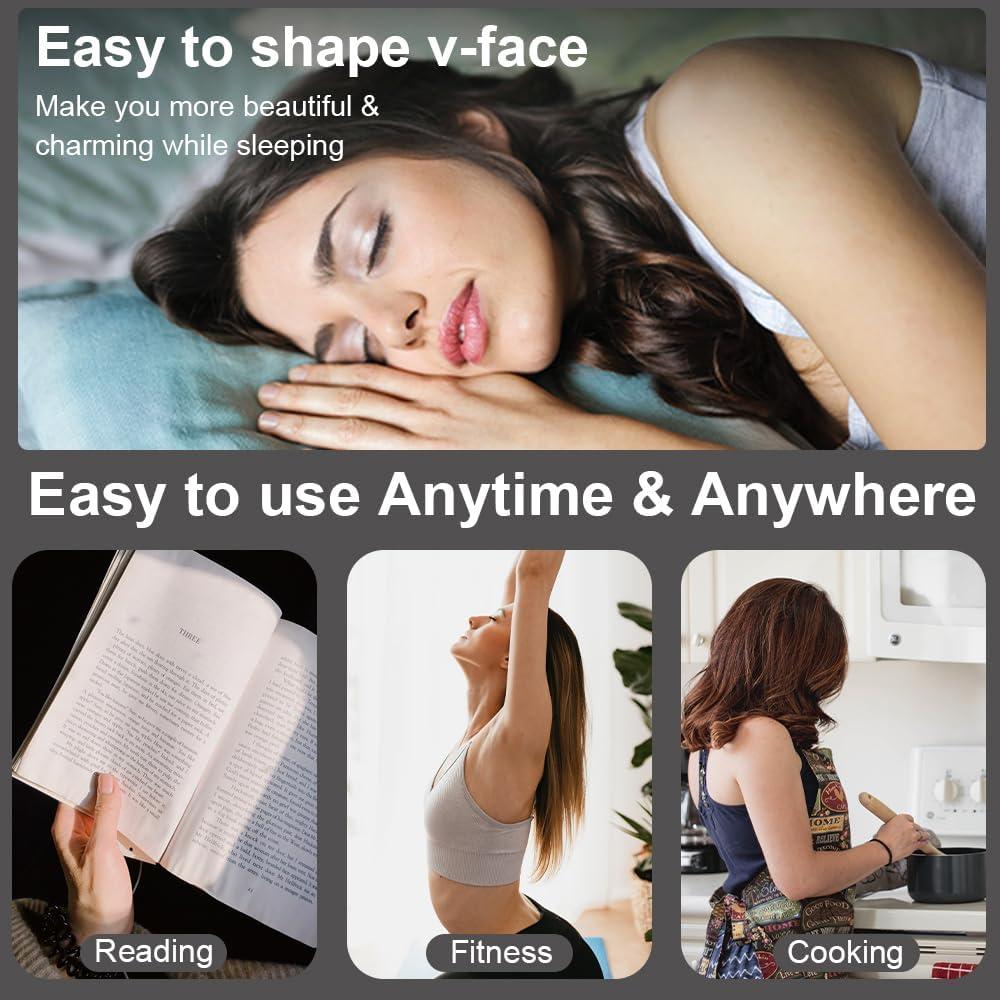 Correa de Barbilla Multifuncional para Dormir - Reductor de Ronquidos