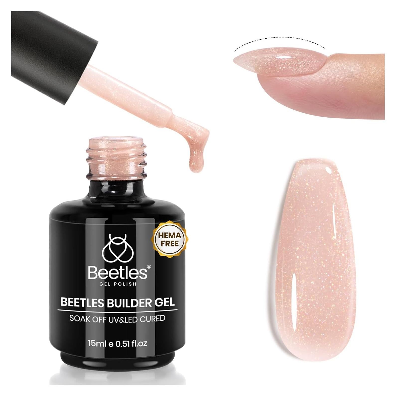 Gel Constructor Beetles 7-en-1 Libre de HEMA 14.5 ml para Uñas