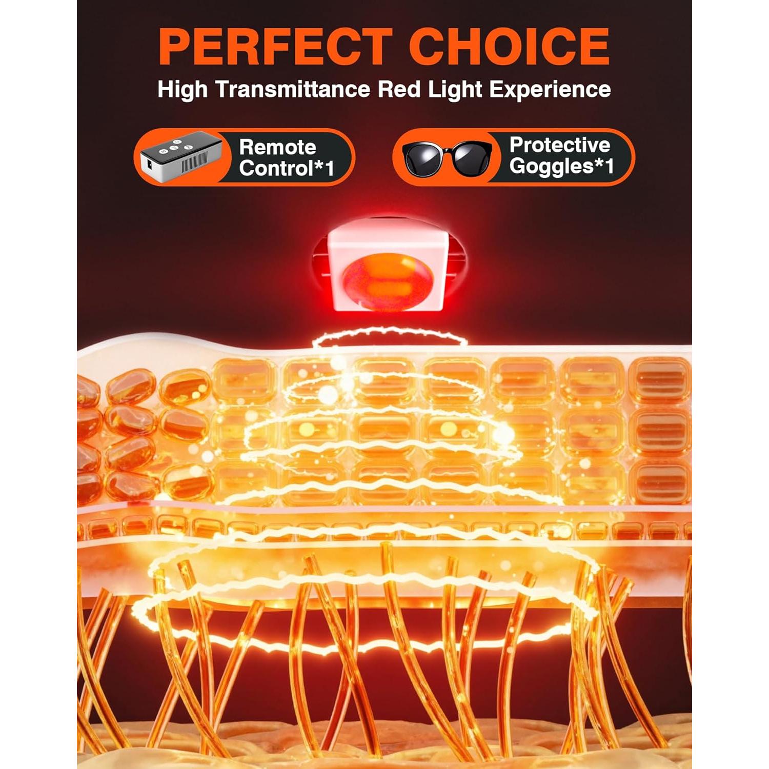 Terapia de Luz Roja y Infrarroja Renovación de Células