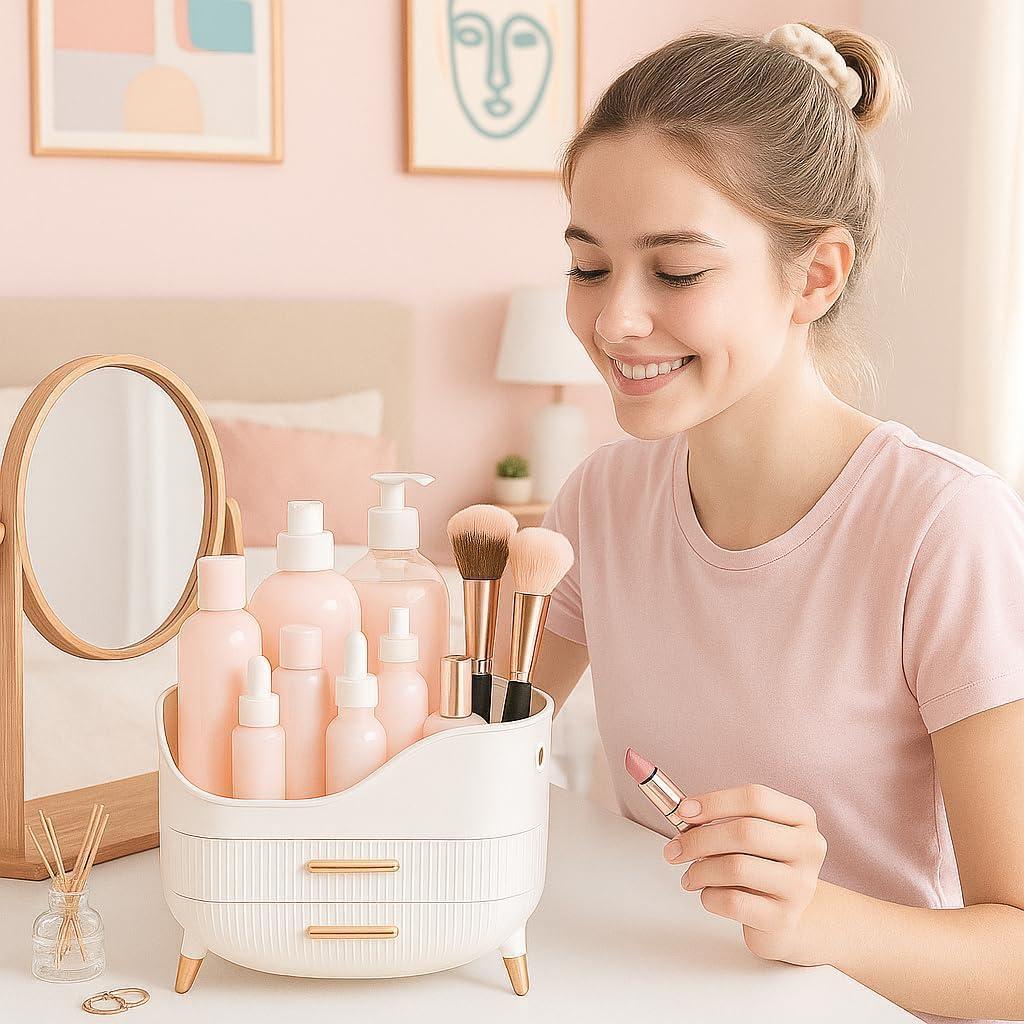 Organizador de Maquillaje Umadeus con Cajones - 26.92x18.54 cm