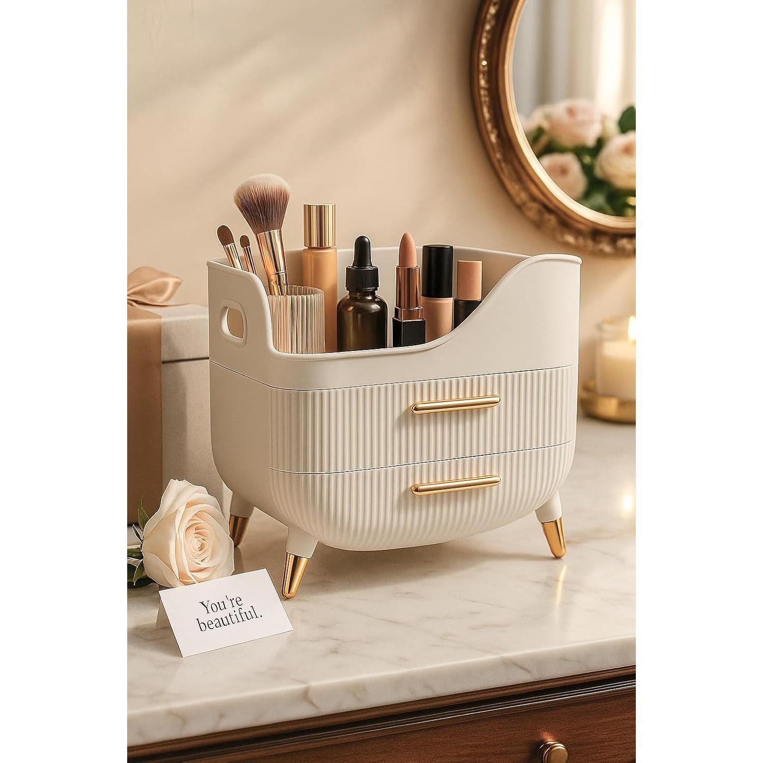 Organizador de Maquillaje Umadeus con Cajones - 26.92x18.54 cm