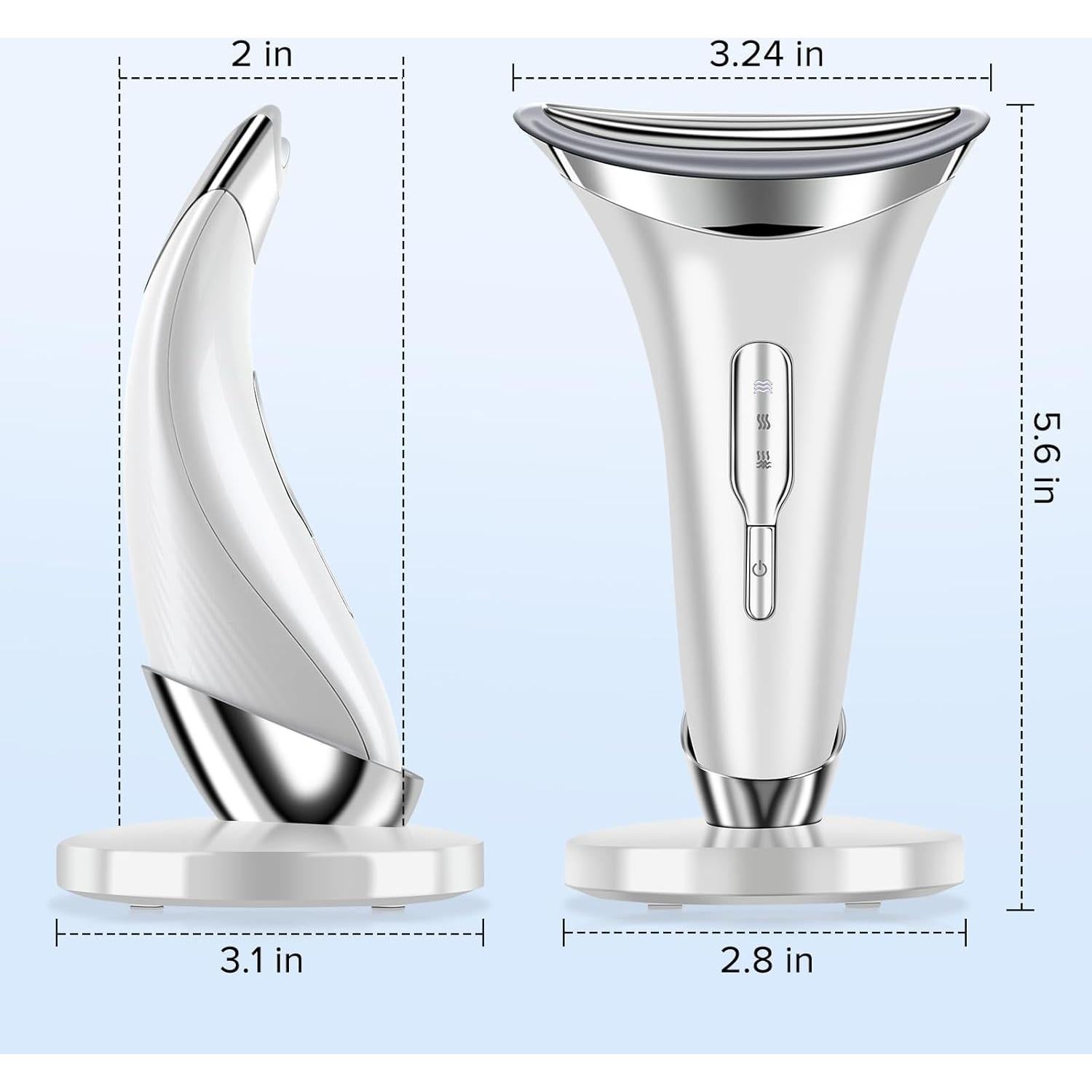 Cuidado Facial y del Cuello 7-en-1 SSGP Multifuncional Blanco