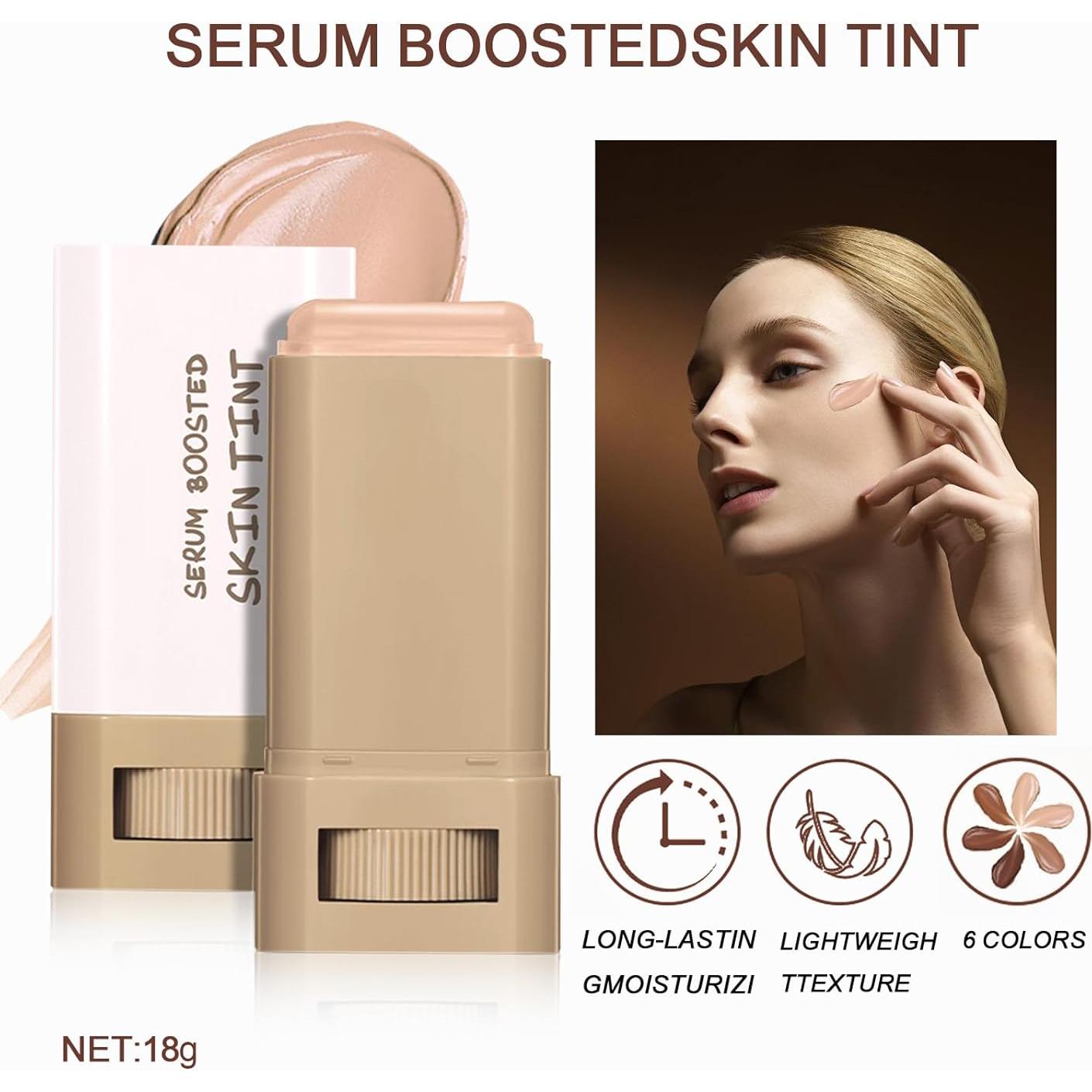 Stick de Tinte Hidratante Flanoid 50g - Cobertura Media a Completa