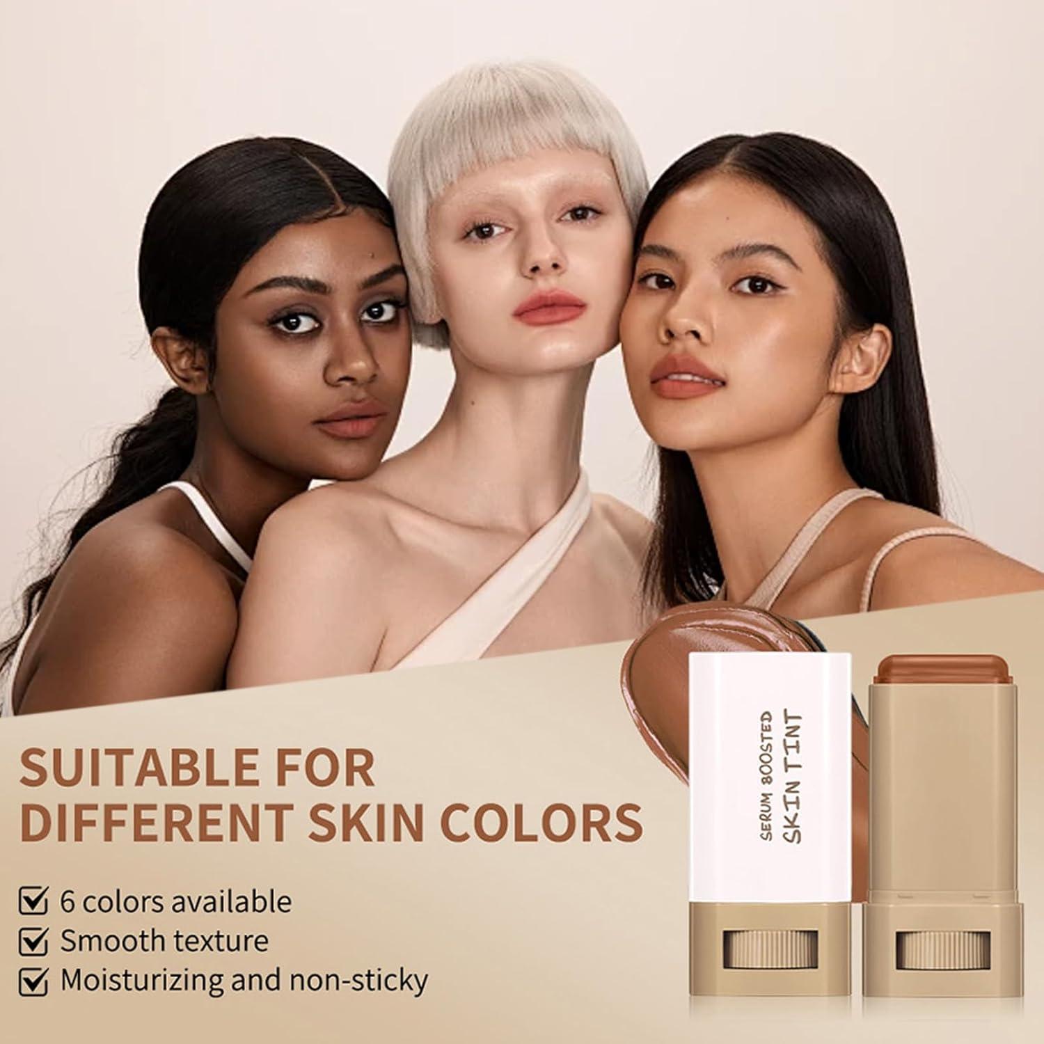 Stick de Tinte Hidratante Flanoid 50g - Cobertura Media a Completa