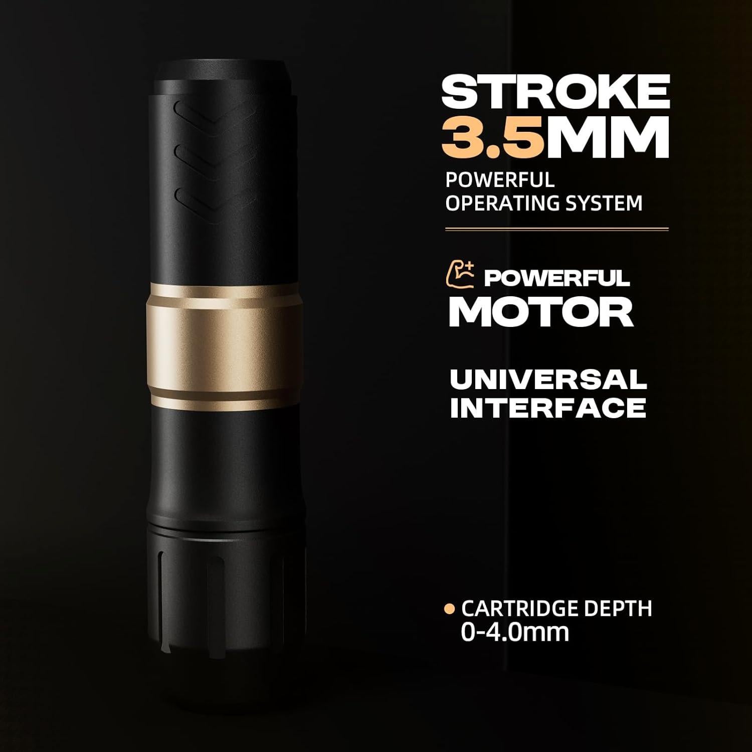 Kit de Tatuaje Inalámbrico RHEIN con 1 Batería y 20 Agujas