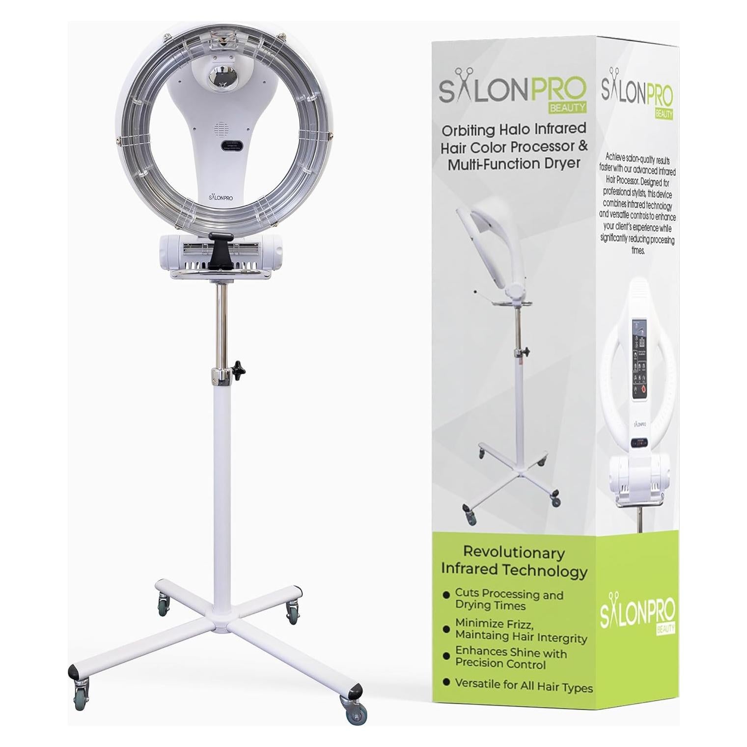 Procesador de Color de Cabello Infrarrojo SalonPro Blanco