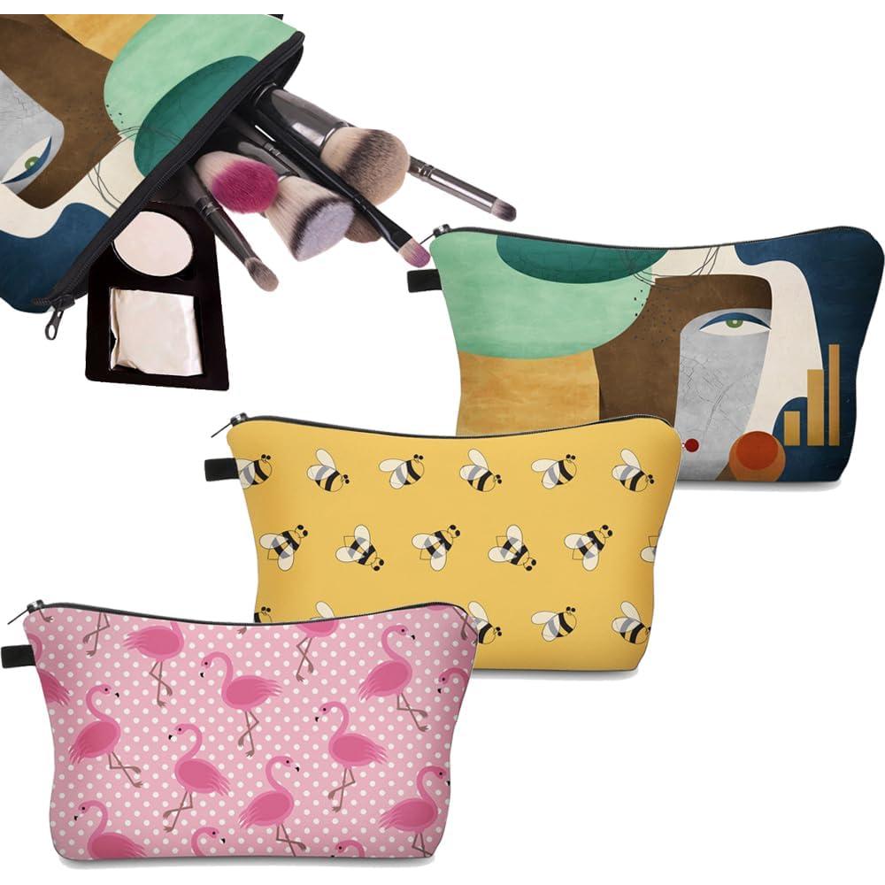 Bolsa de Maquillaje Multifuncional Deanfun 3 Piezas 3D