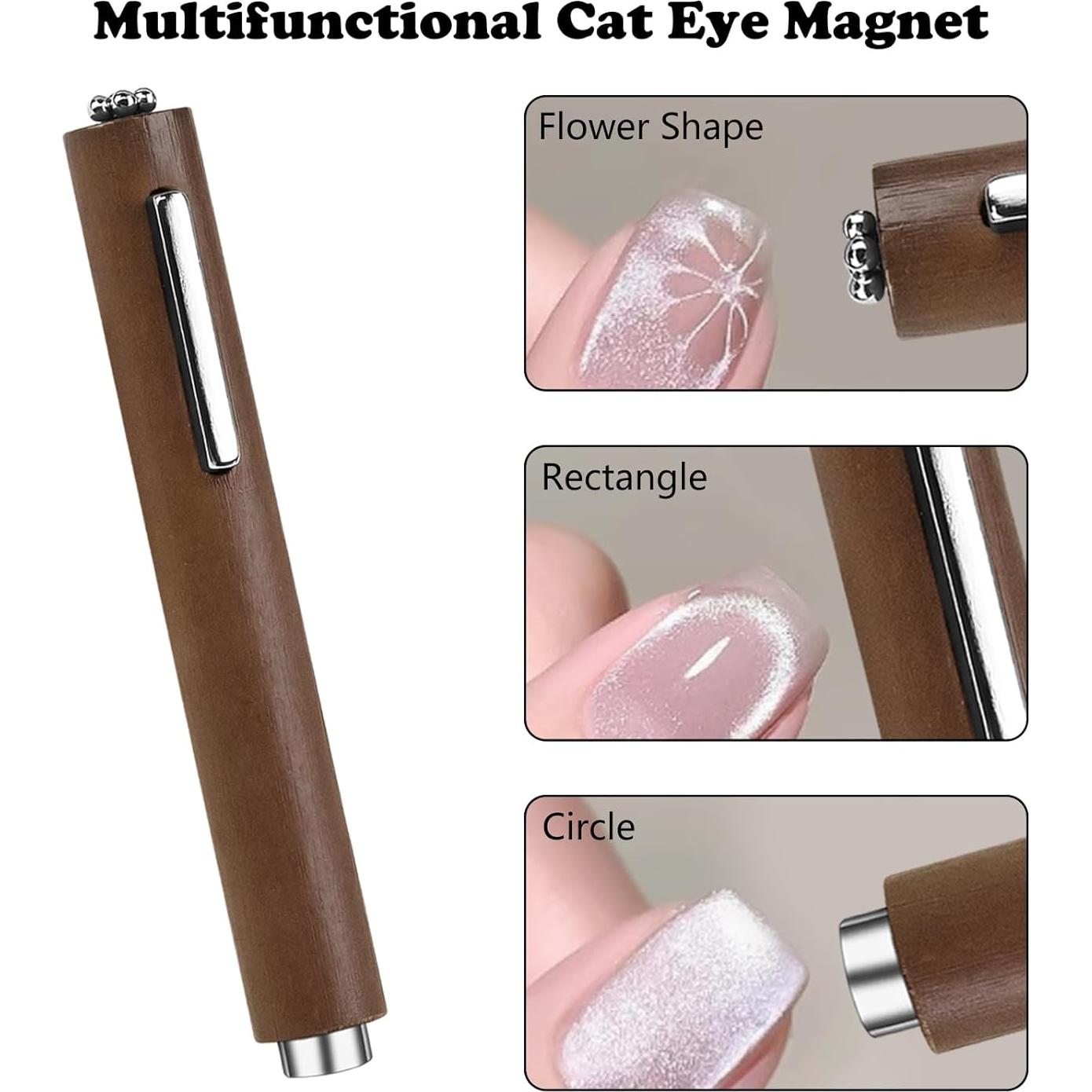 Juego de Herramientas Magnéticas para Uñas de Ojo de Gato CANIPHA