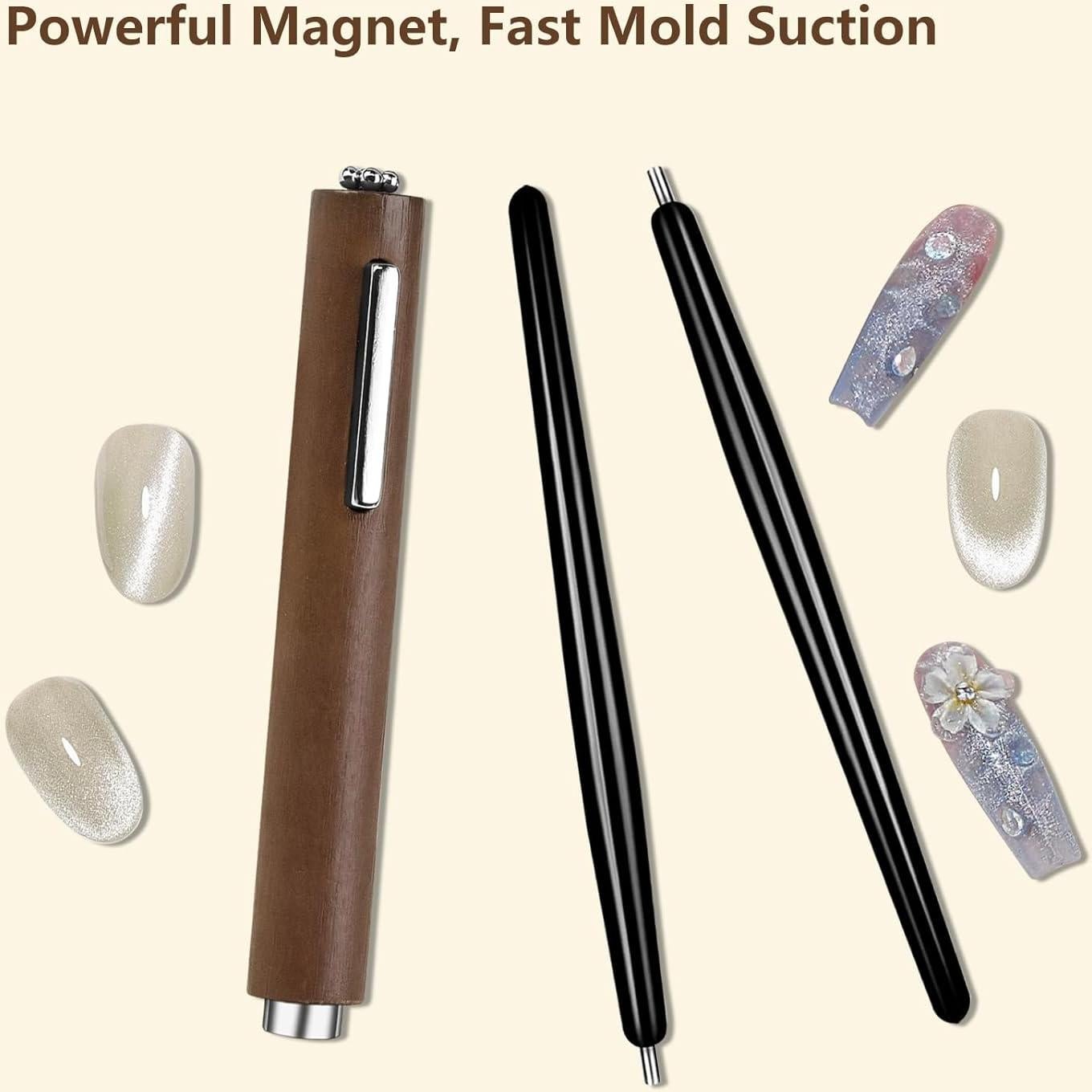 Juego de Herramientas Magnéticas para Uñas de Ojo de Gato CANIPHA