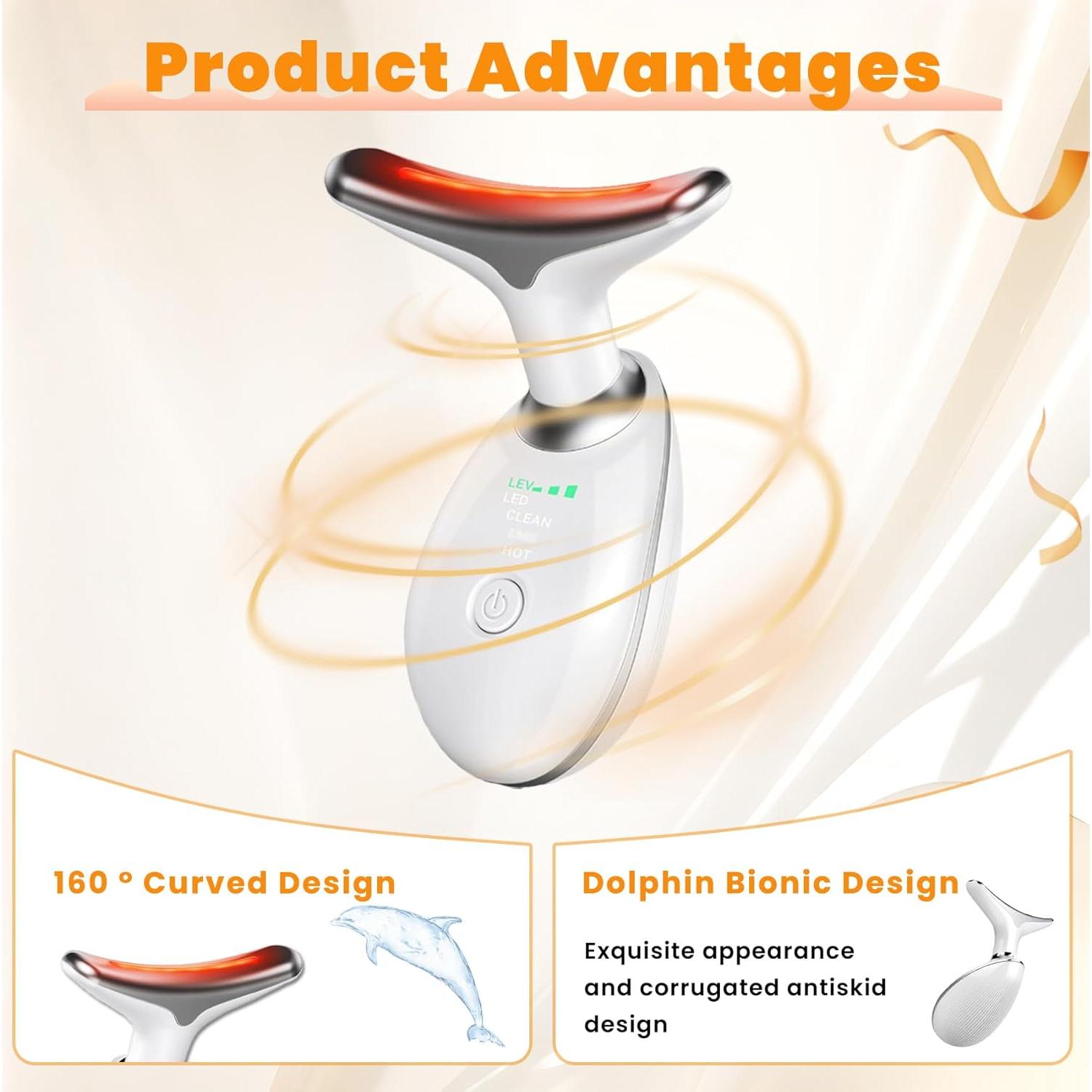 Masajeador Portátil para Cuello y Cara Ayattecy LCMRY-01