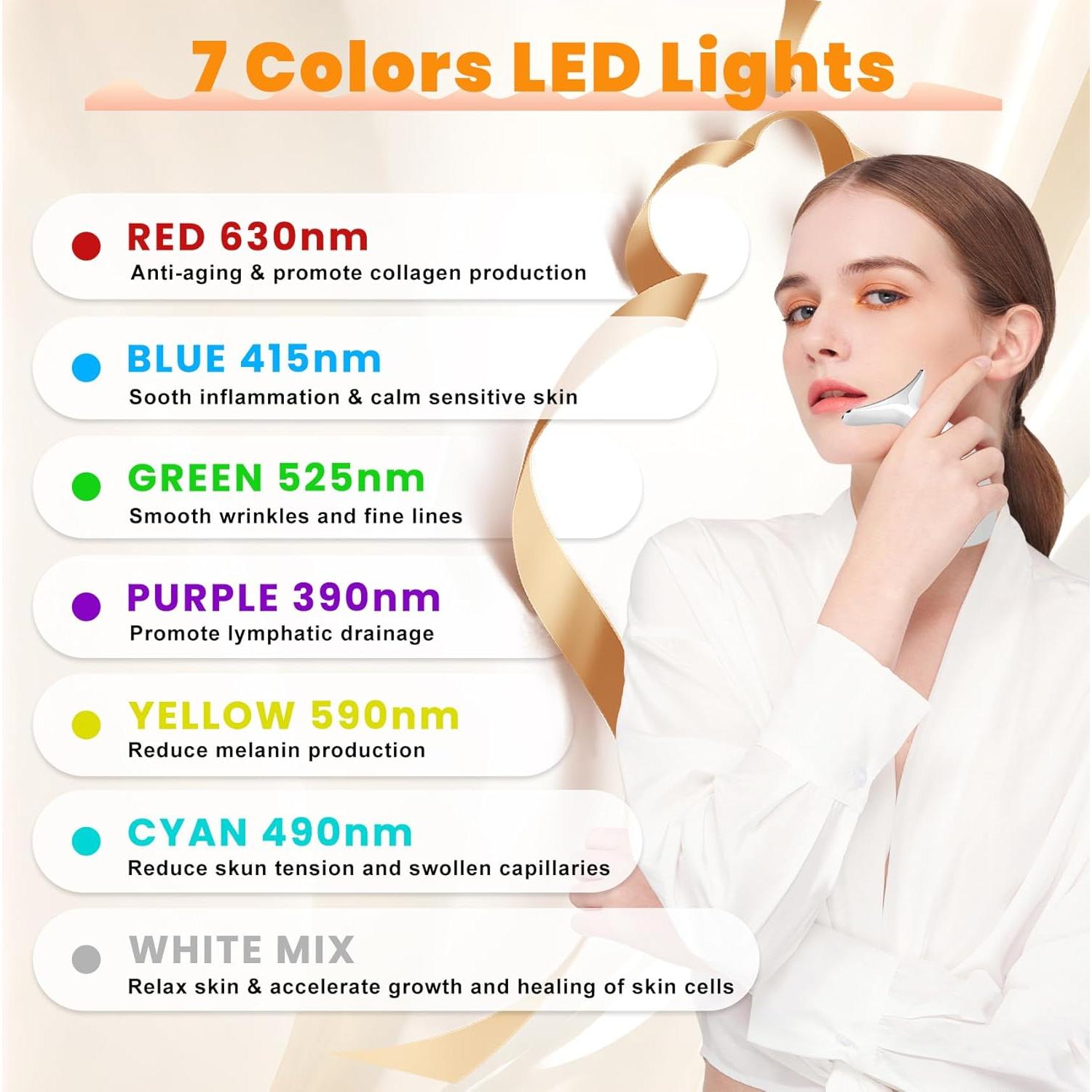 Masajeador Portátil para Cuello y Cara Ayattecy LCMRY-01