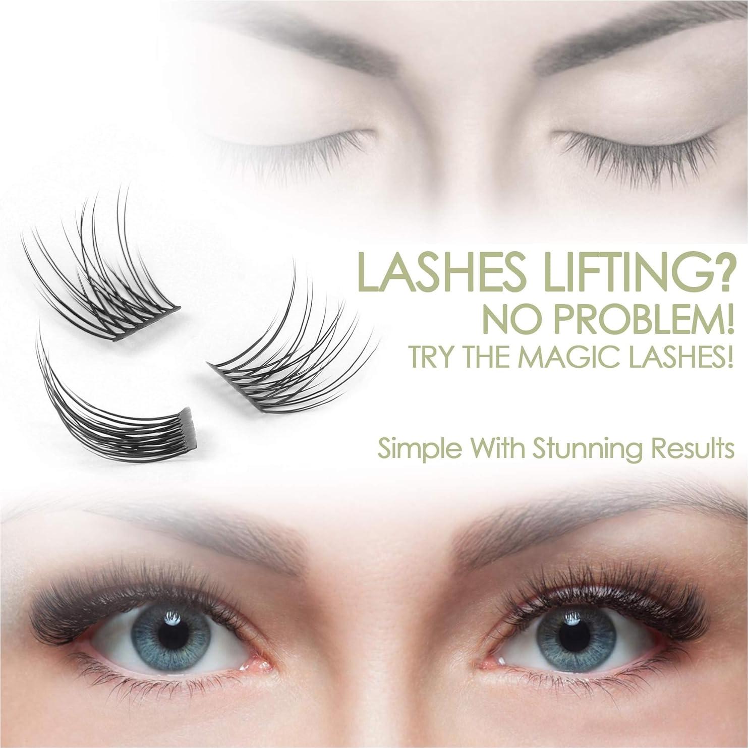 Extensión de Pestañas Naturales KAIFENG 12mm 14mm Kit DIY