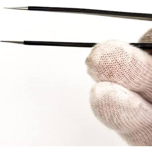 Pinzas de Manicura WOIWO 2 Pcs Doble Extremo 15 cm