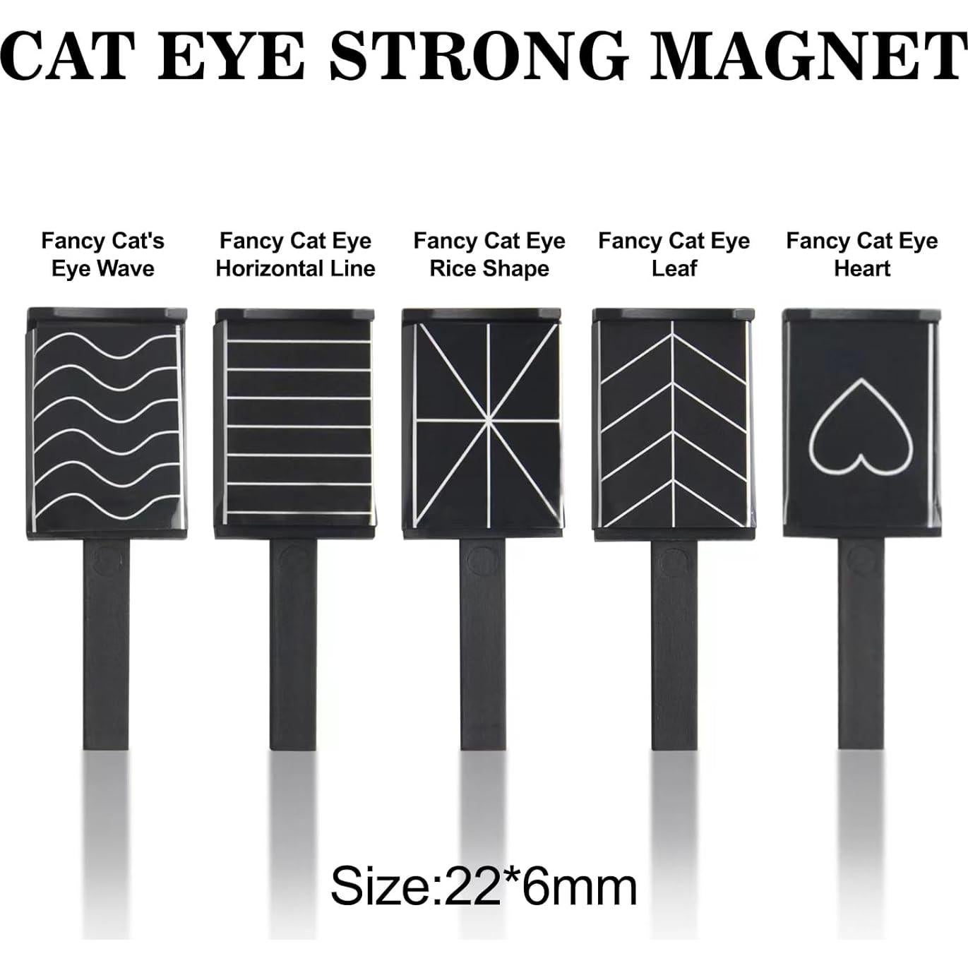 Varilla Magnética Ojo de Gato PLOSRES 5 en 1 Rosa