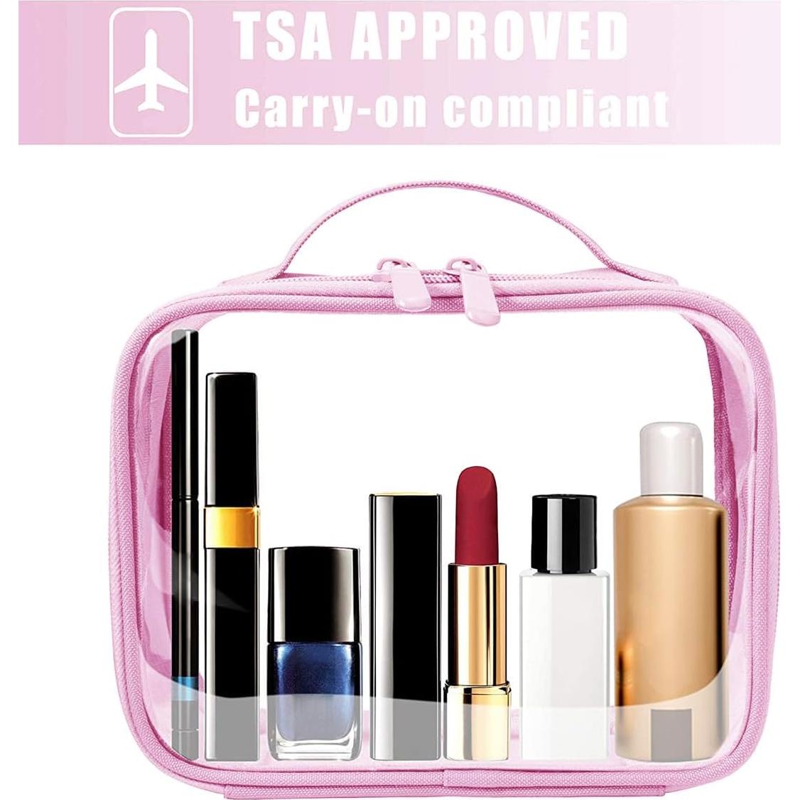 Bolsa de Aseo Transparente ANRUI Aprobada por TSA 21x7.6x16.5 cm