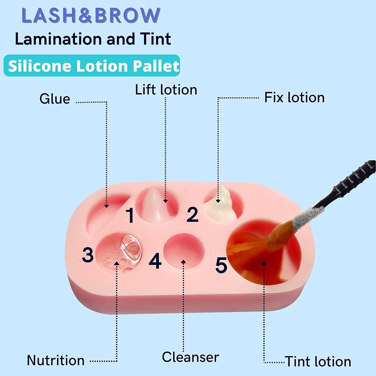 Paleta de Elevación de Pestañas y Cejas Liber Beauty - 1000 Aplicaciones