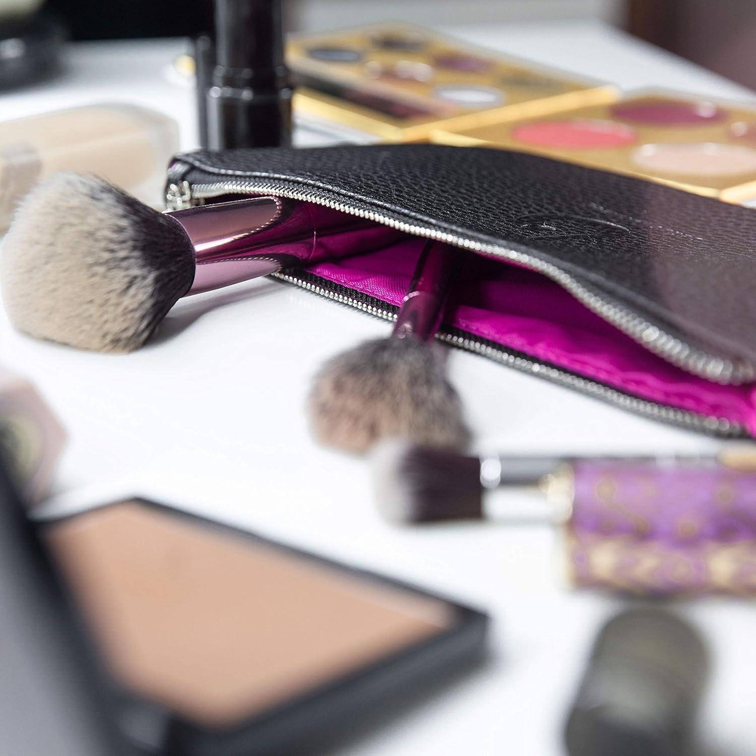 Estuche para Brochas de Maquillaje Beauty Junkees Negro 23.5x11.4 cm