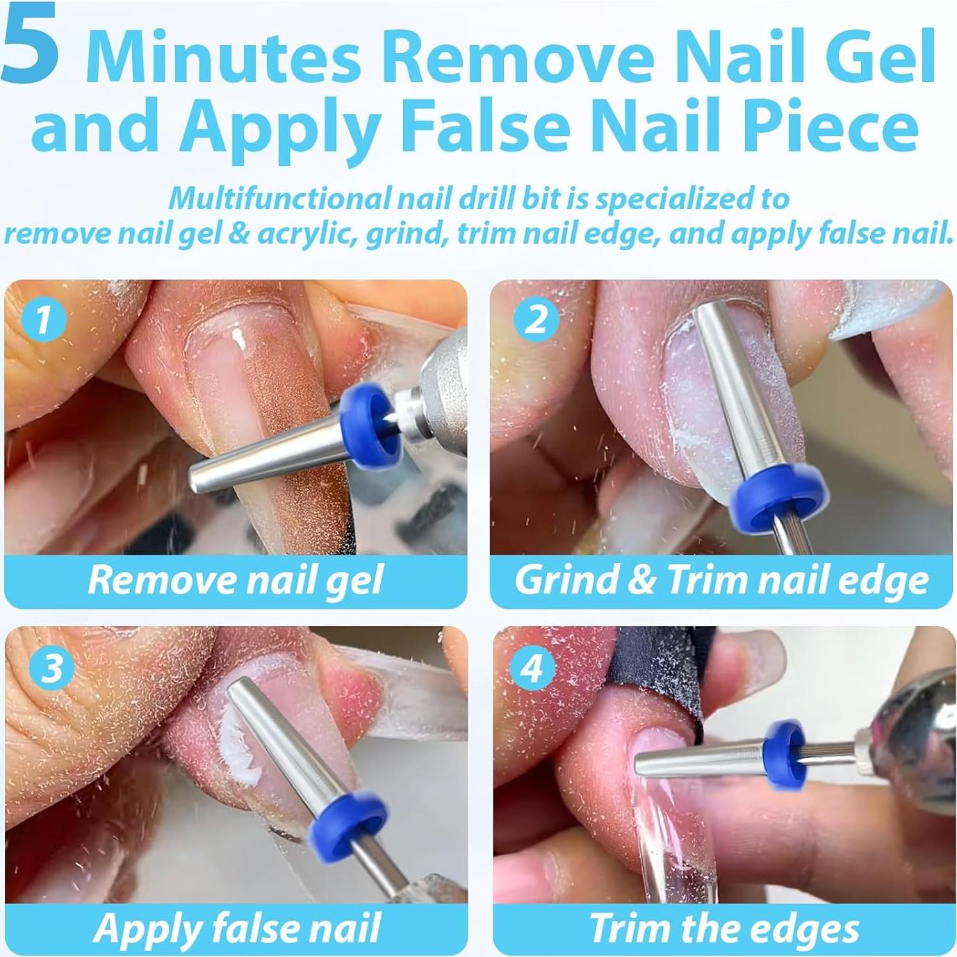 Broca de Taladro de Uñas RBS 16mm Carburo de Tungsteno