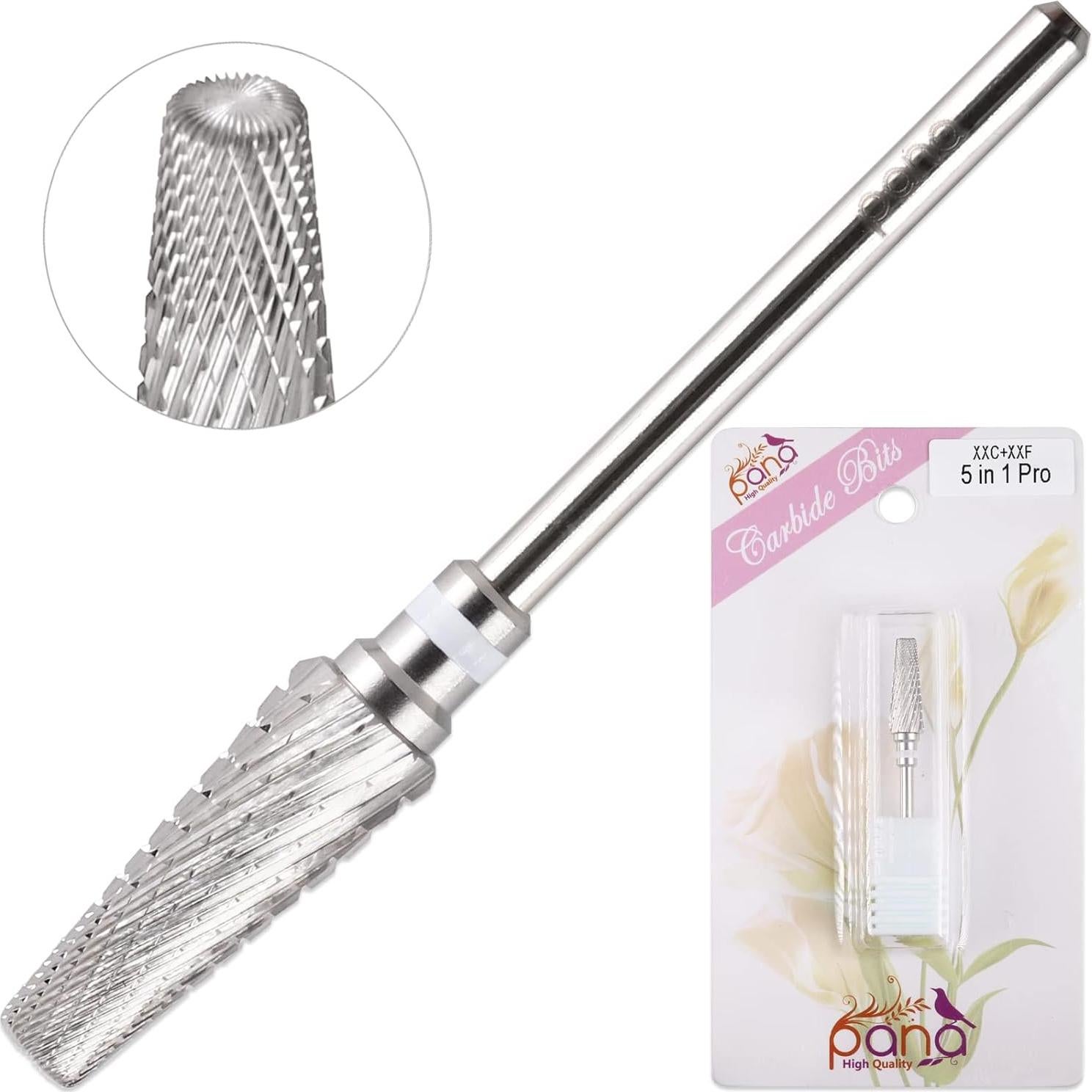 Broca Multifuncional 5-en-1 Beauticom Pro Mejorado Plata