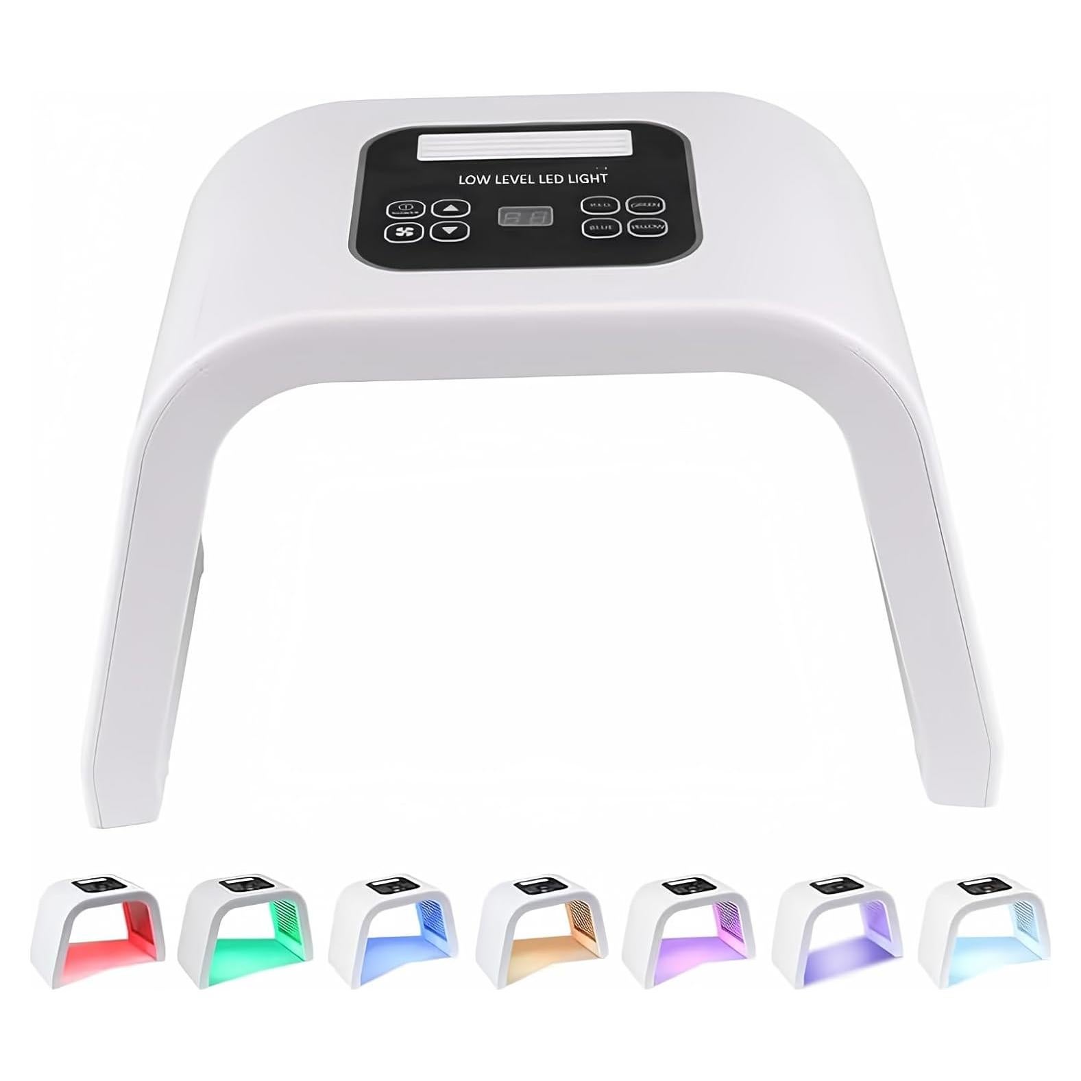 Máquina de Cuidado de Piel LED 7 Colores Jiumei Spa Casa