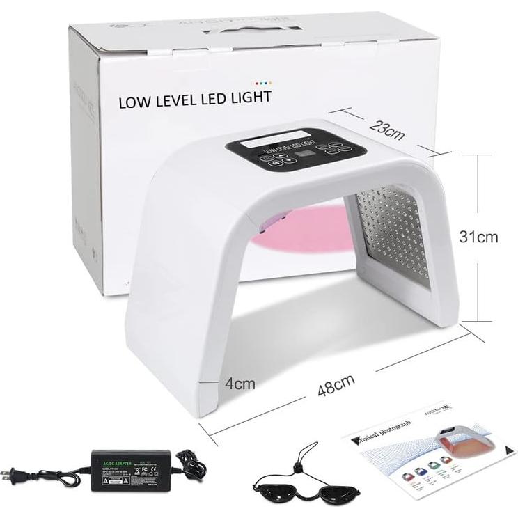 Máquina de Cuidado de Piel LED 7 Colores Jiumei Spa Casa