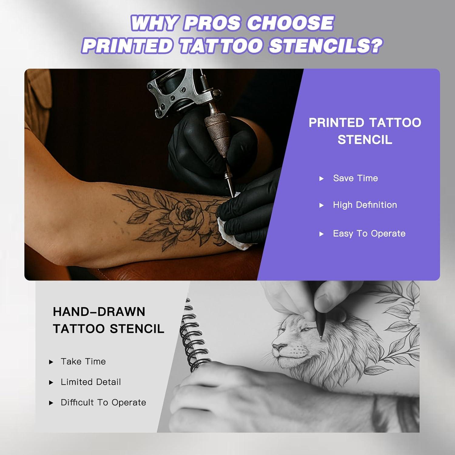 Impresora de Plantillas de Tatuaje HANGZHOU - Inalámbrica 2000mAh