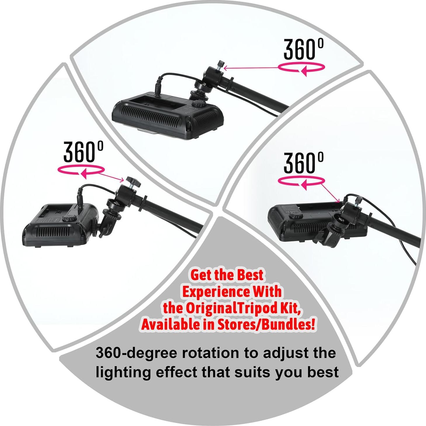 Luz de Trabajo LED Polarizada MO MOLONG para Tatuajes